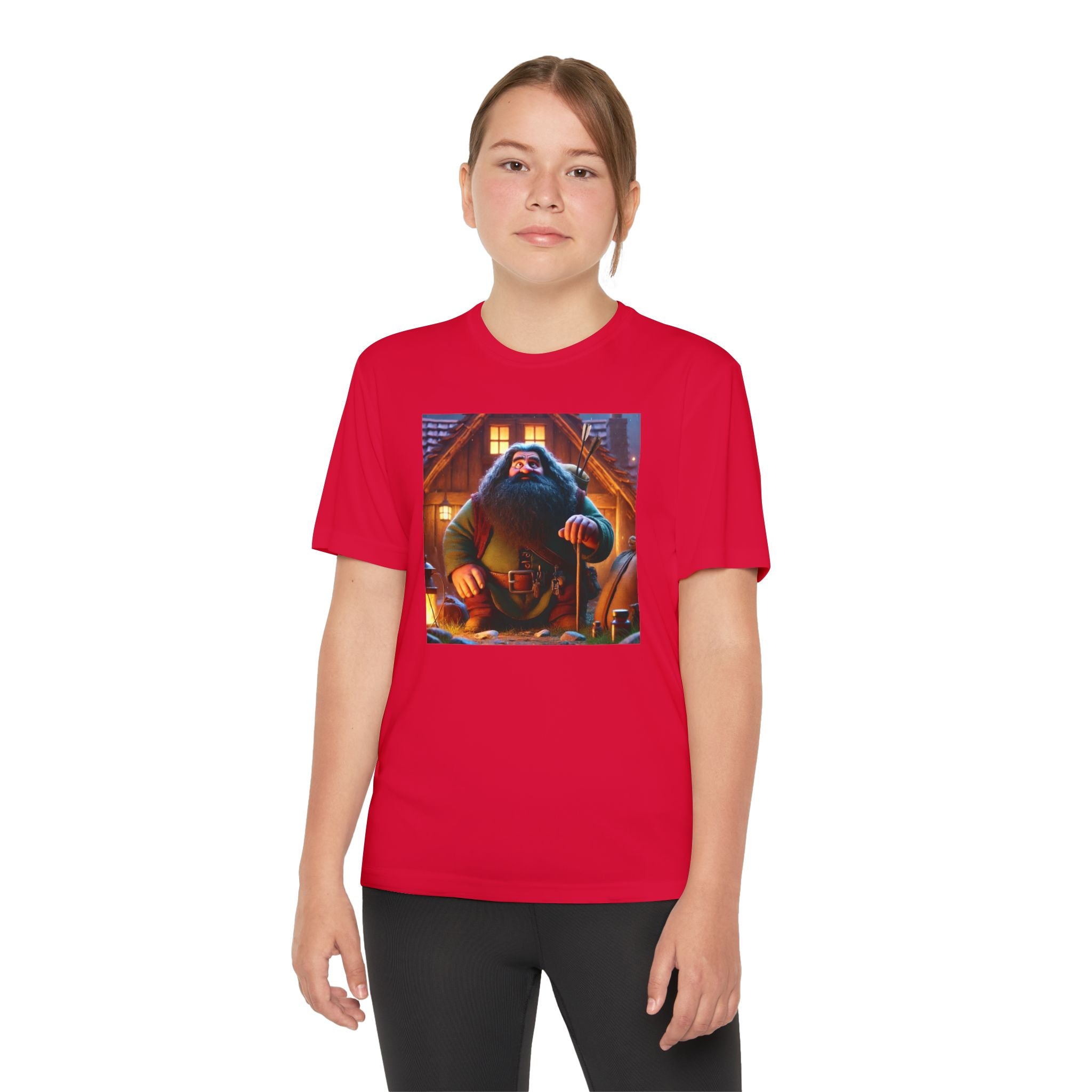 Youth Competitor Tee - Harry Potter, Wizard School Shirt, Magical Kids Top, Hogwarts Fan Gift, Sorcerer's Stone T-Shirt