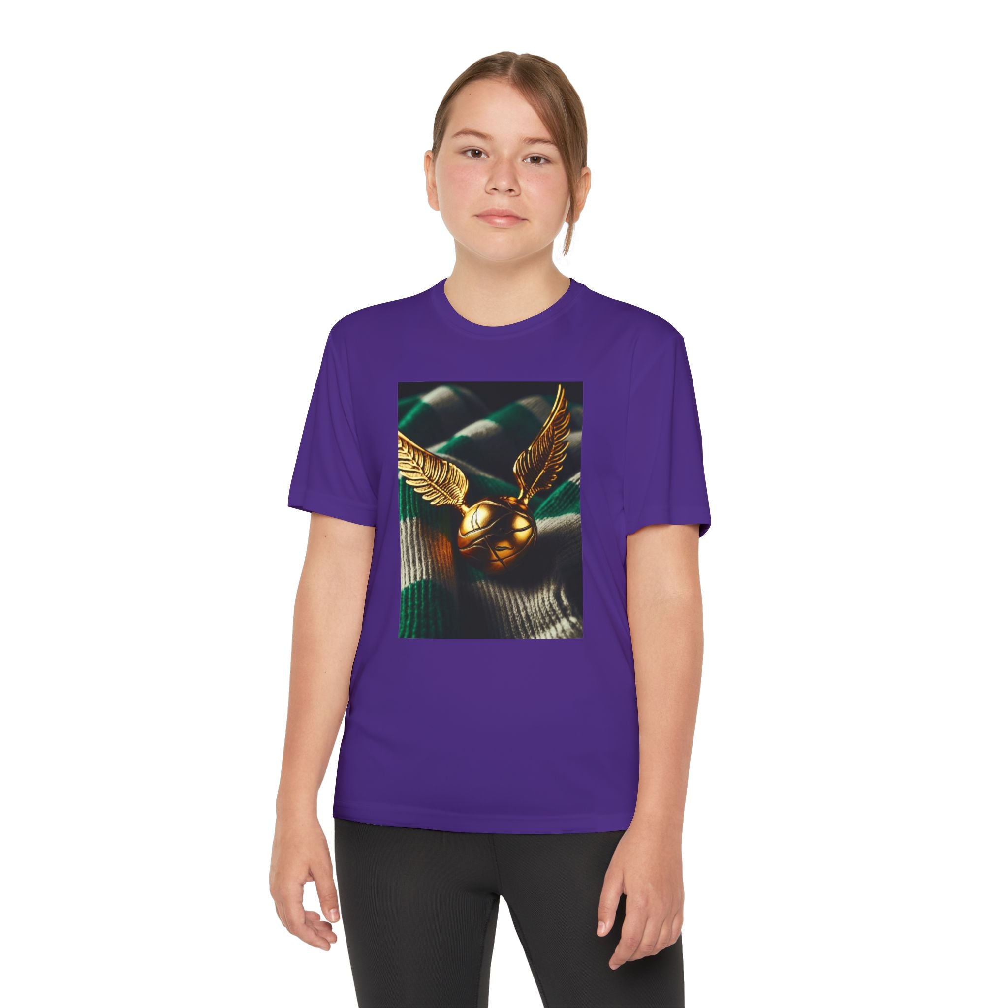 Youth Competitor Tee - Harry Potter, Wizard School Shirt, Magical Kids Top, Hogwarts Fan Gift, Sorcerer's Stone T-Shirt