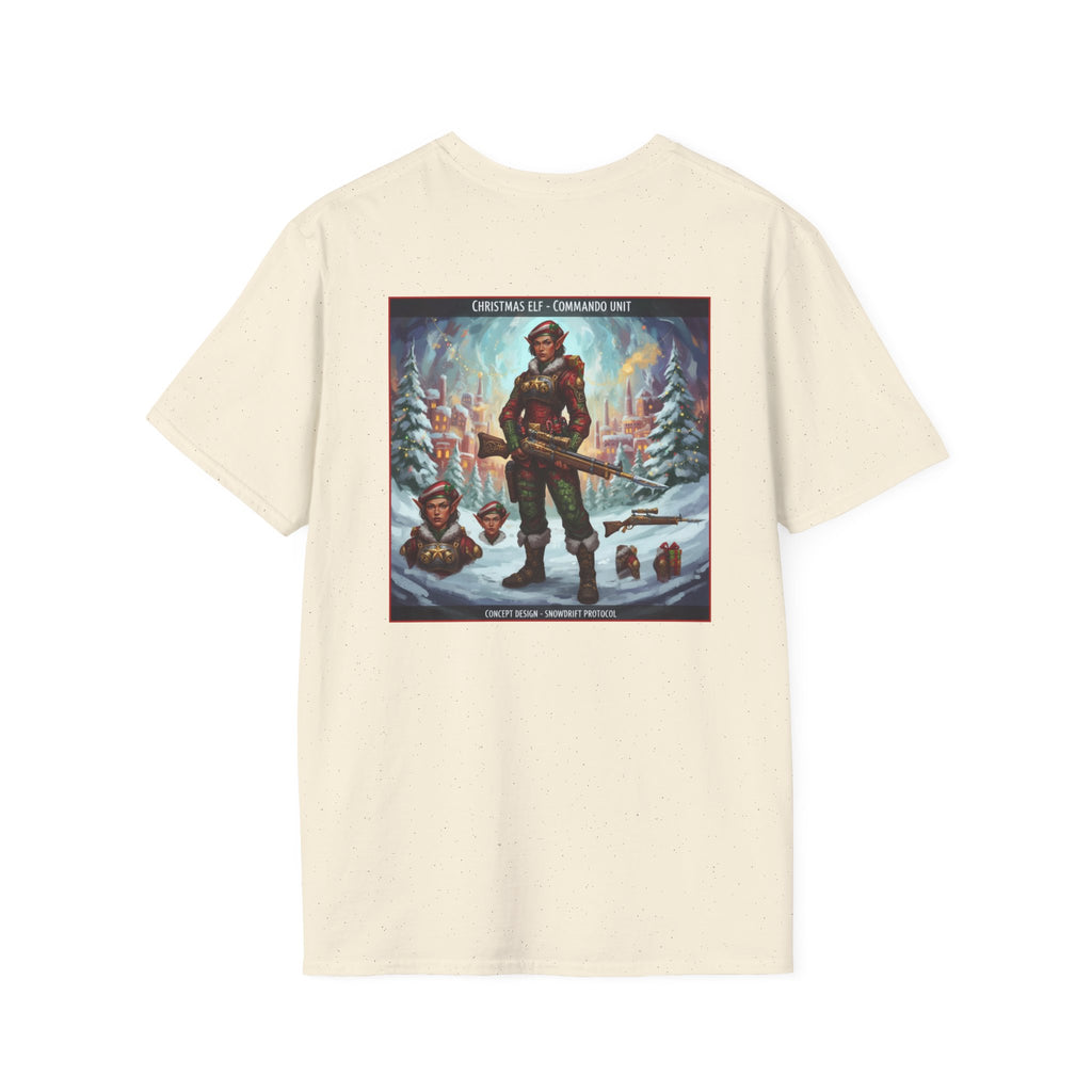 Yule Guard Patriotic Christmas Holiday ~ Unisex Softstyle T-Shirt