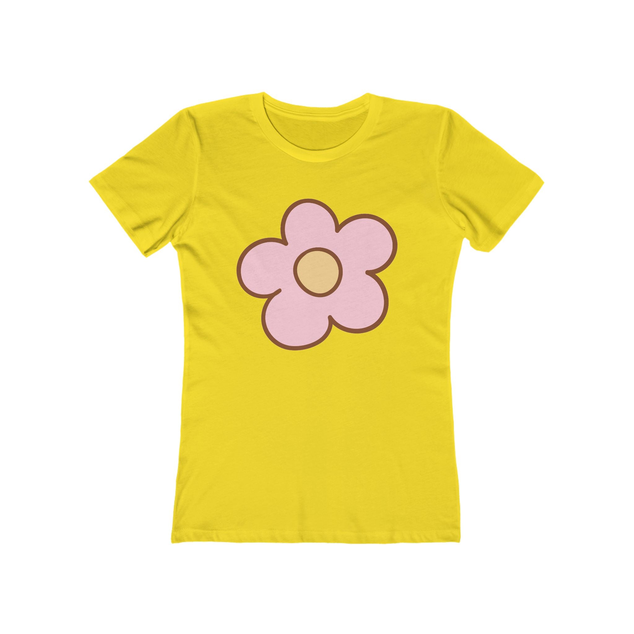 Flower Women's Tshirt, Floral Graphic Tee, Casual Top for Her, Spring Blossom Shirt, Botanical Print Blouse