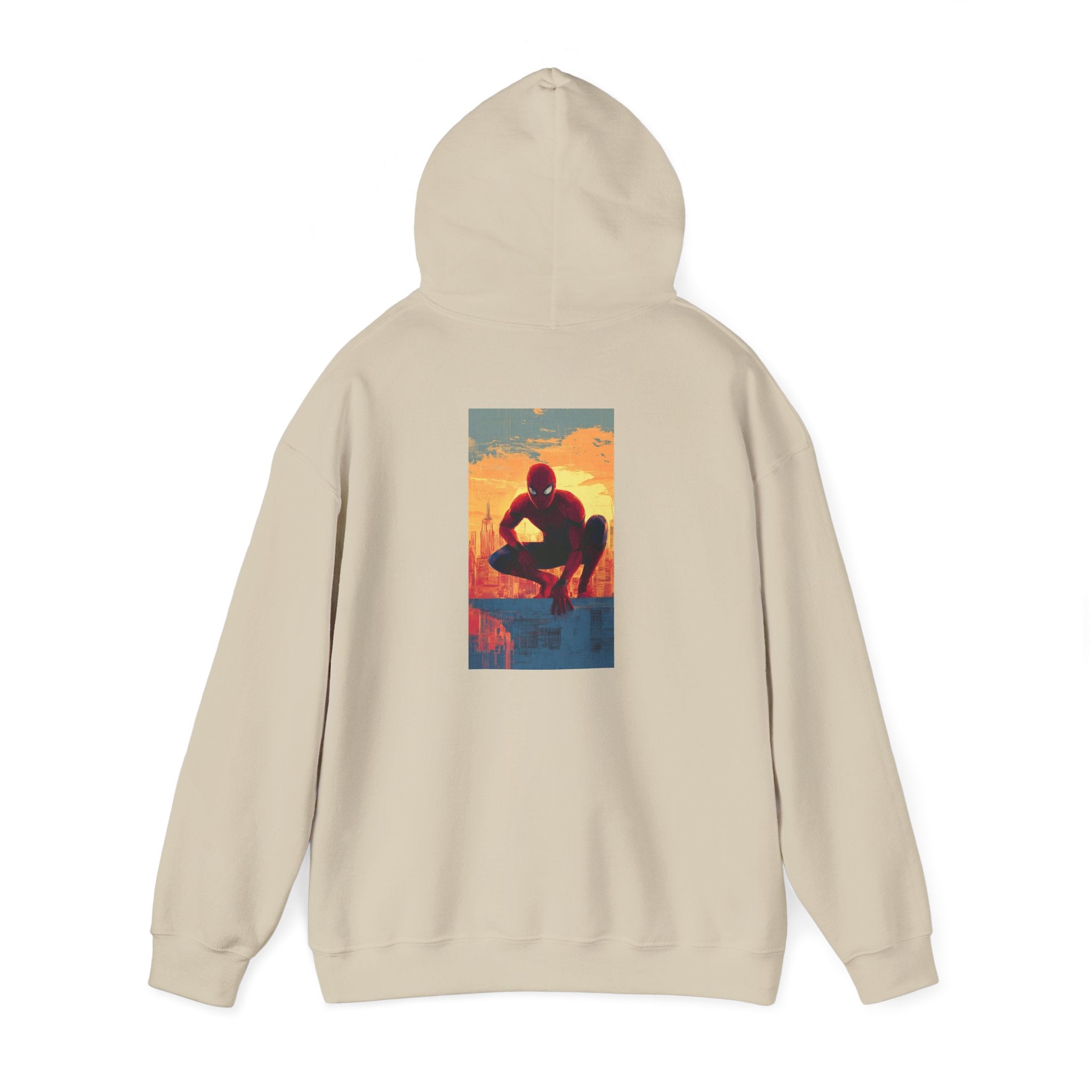 Hooded Sweatshirt - Spiderman Design