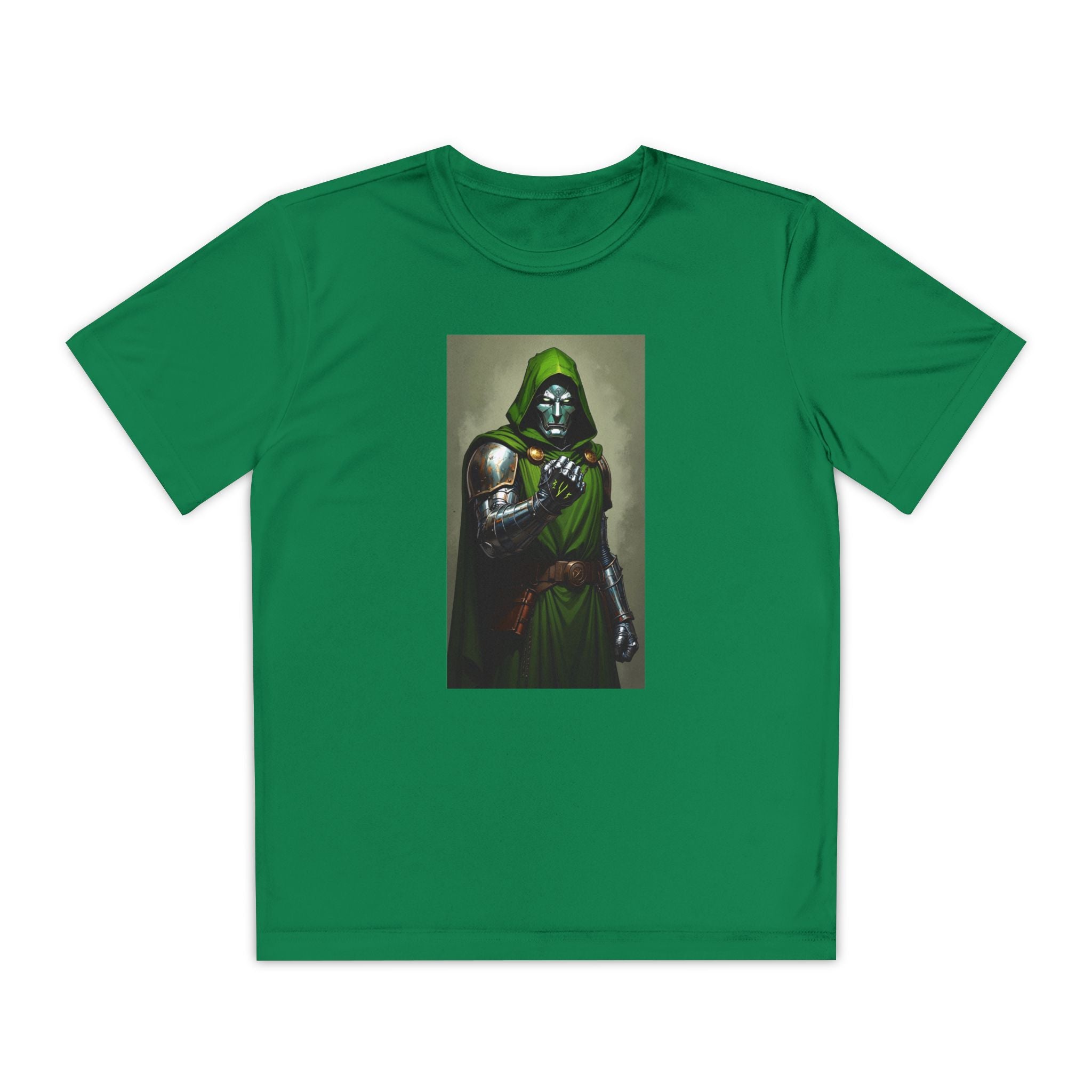 Dr Doom Superhero Marvel Patriotic, Kids Graphic T-Shirt, Boys Hero Top, Girls Comic Book Clothing, Birthday