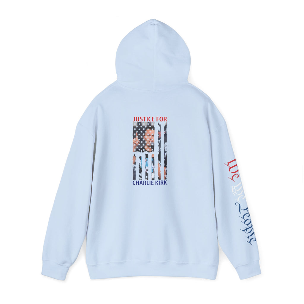 Charlie kirk Patriotic Hoodie Rebel Spirit Unisex Hoodie