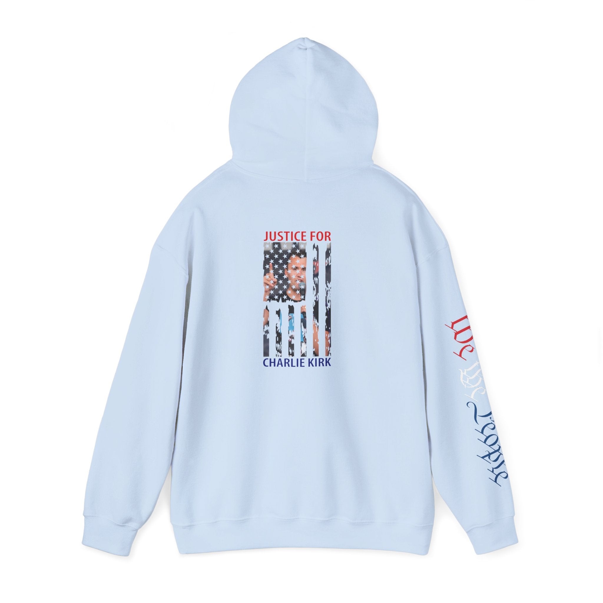 Charlie kirk Patriotic Hoodie Rebel Spirit Unisex Hoodie