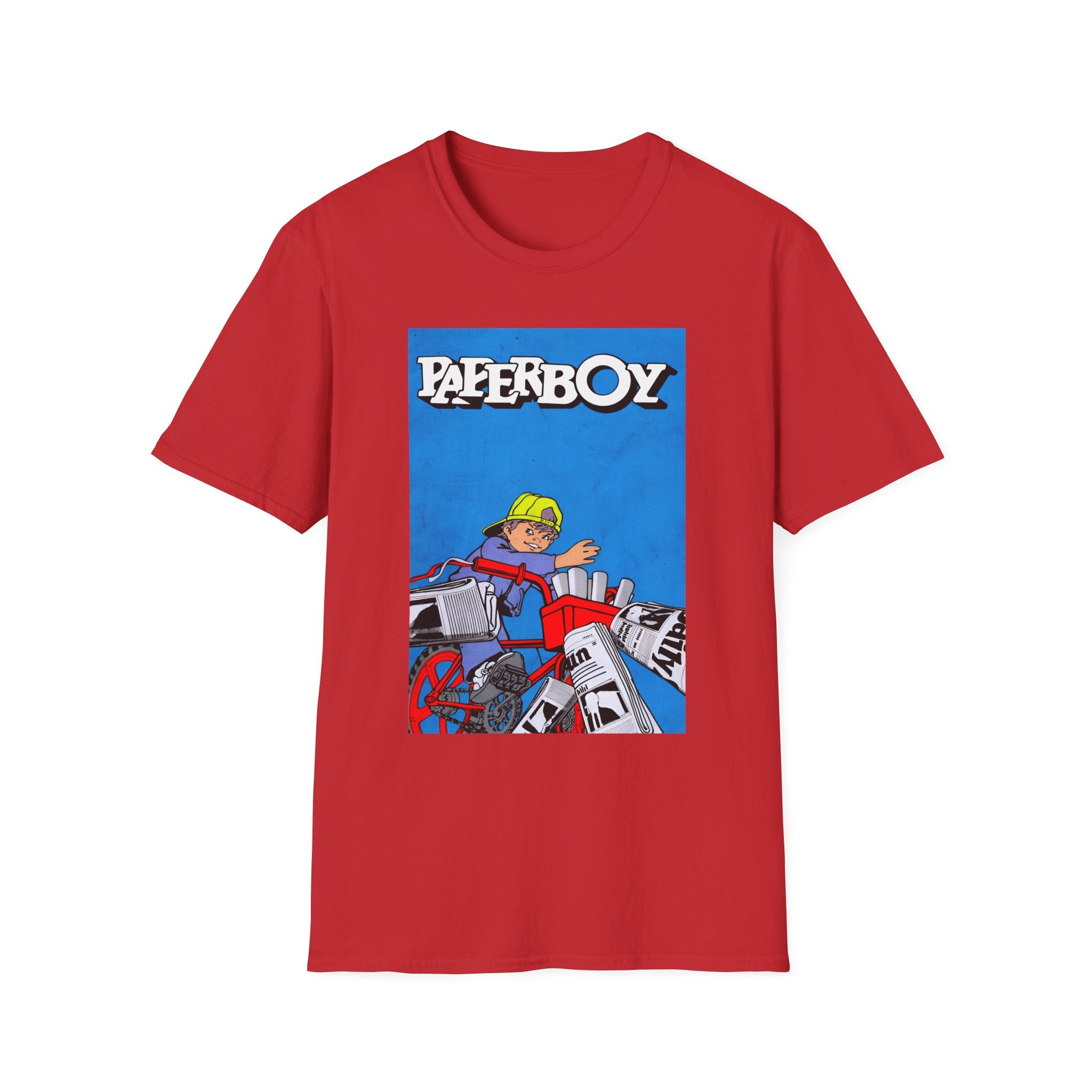 Retro Paperboy Video Game T-Shirt