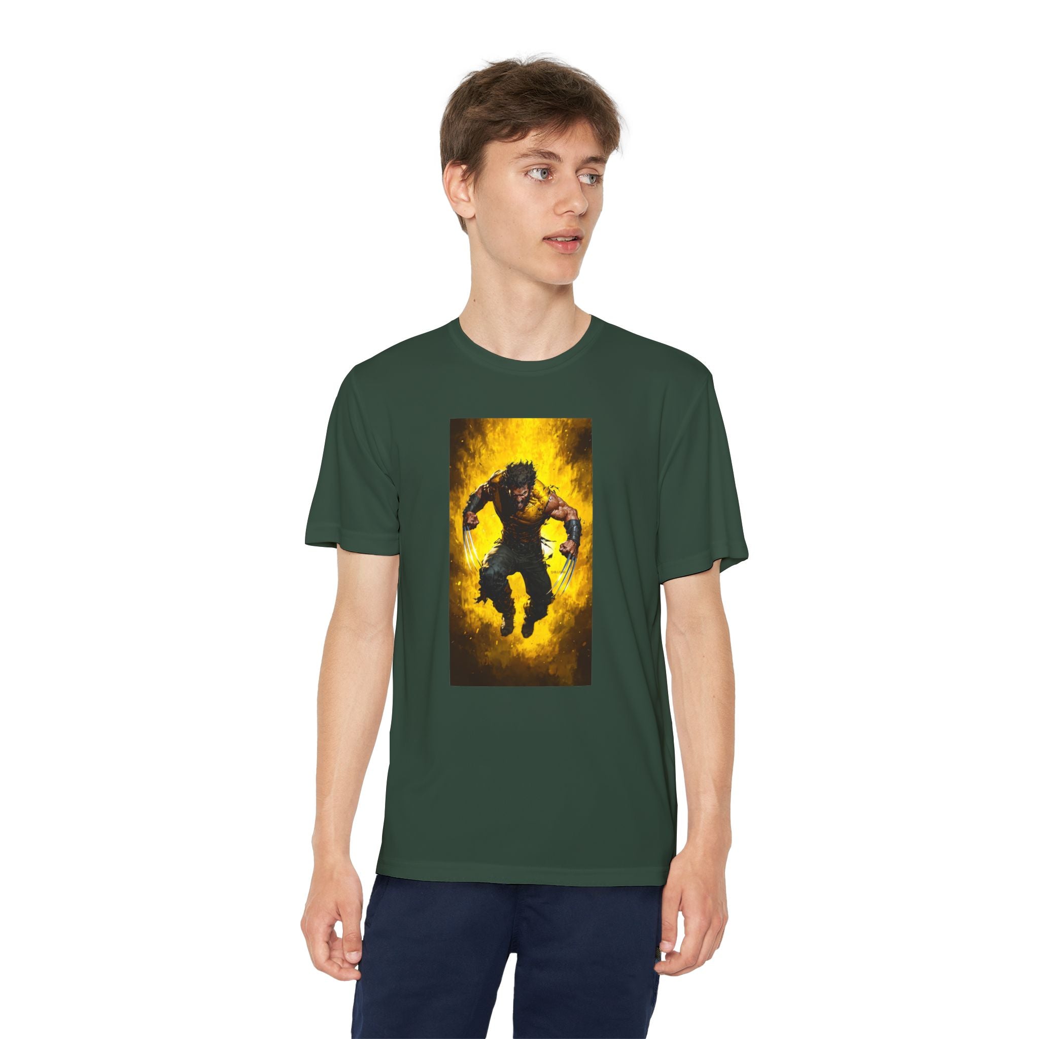 Wolverine Superhero Marvel Patriotic, Kids Graphic T-Shirt, Boys Hero Top, Girls Comic Book Clothing, Birthday