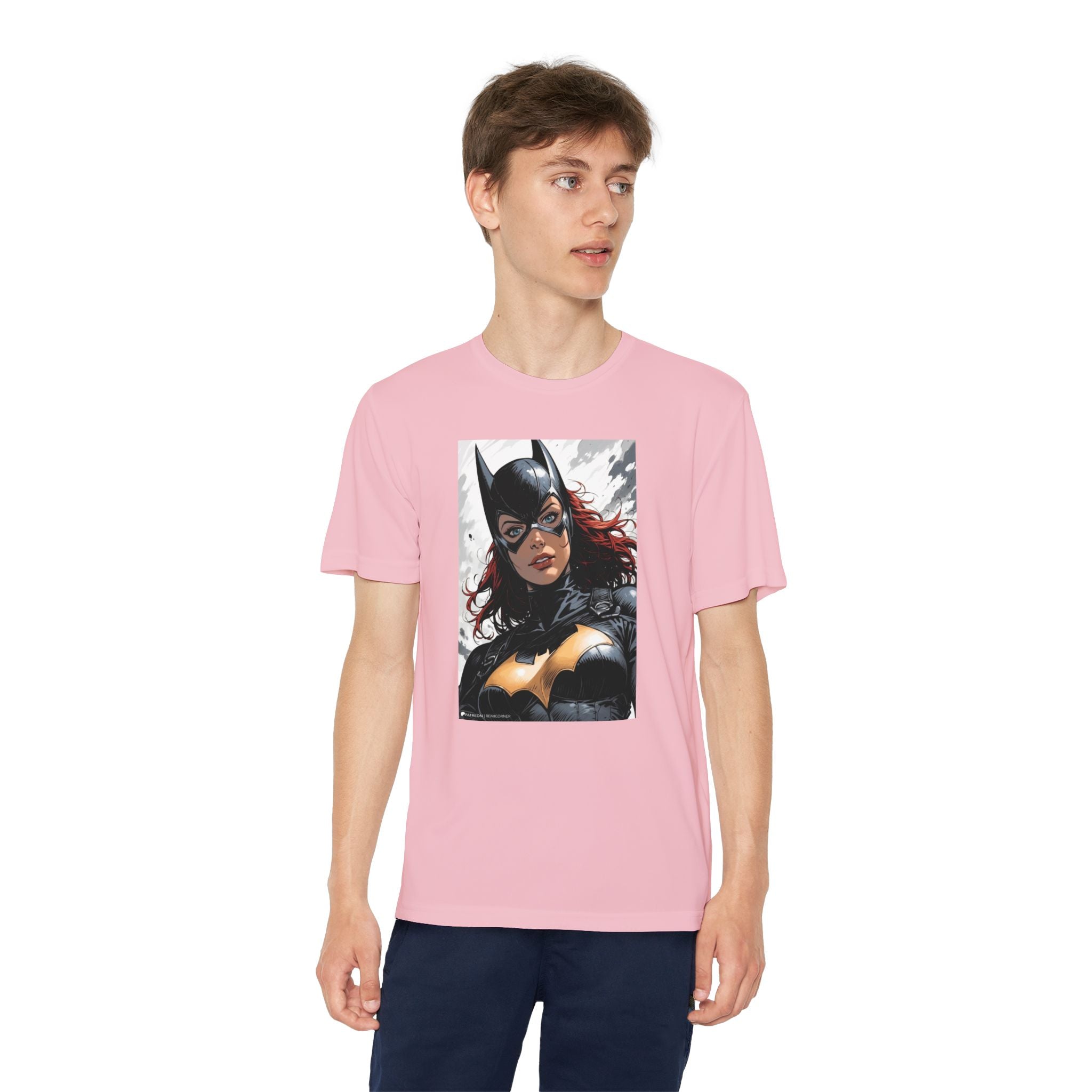 Superhero Youth T-Shirt Sports Graphic Tee, Cool Athletic Shirt for Kids
