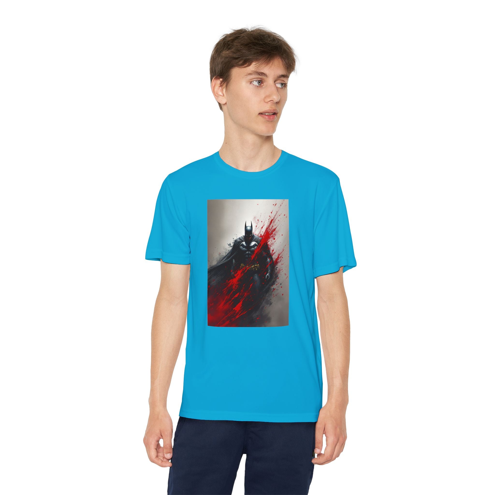 Batman Superhero Marvel Patriotic, Kids Graphic T-Shirt, Boys Hero Top, Girls Comic Book Clothing, Birthday
