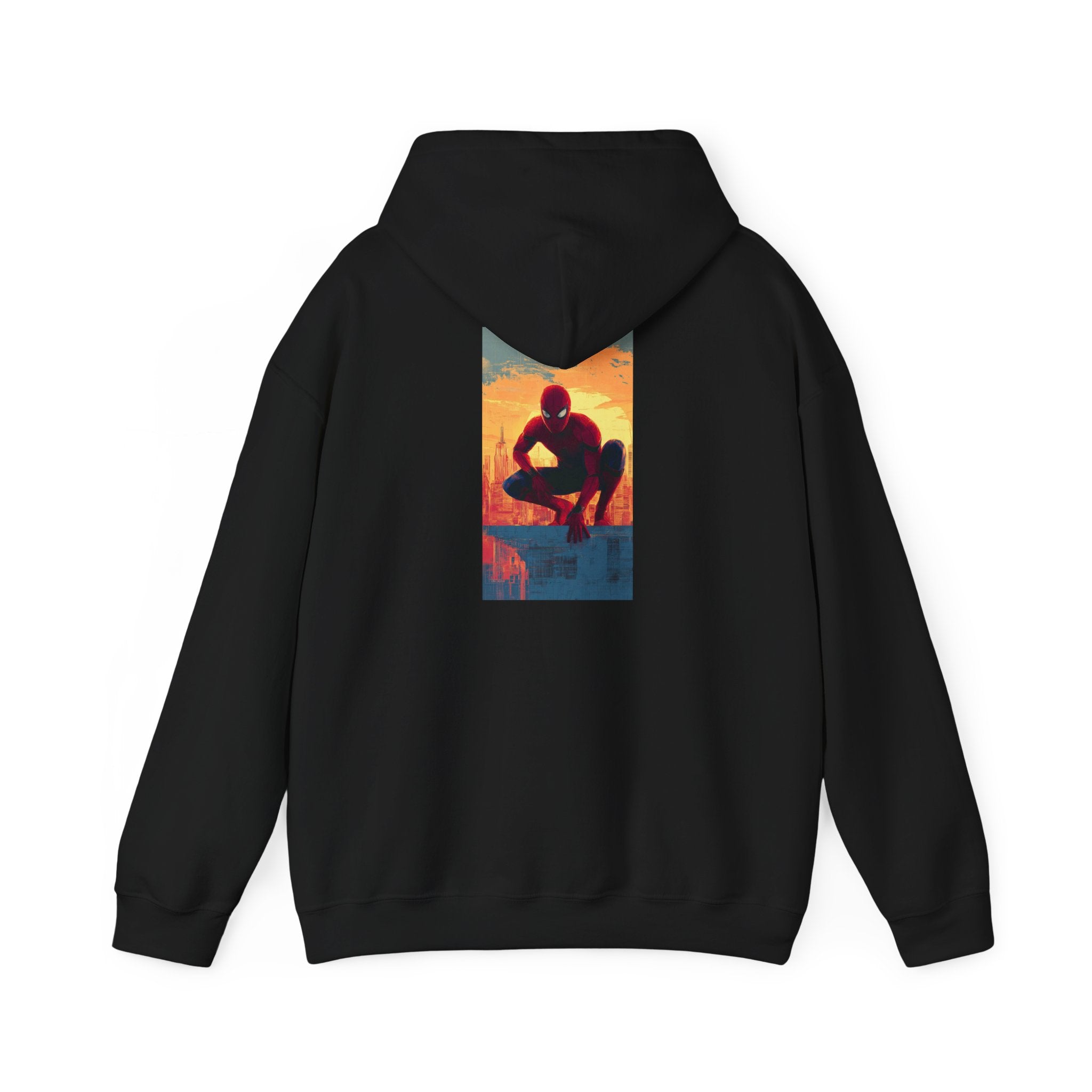 Hooded Sweatshirt - Spiderman Design