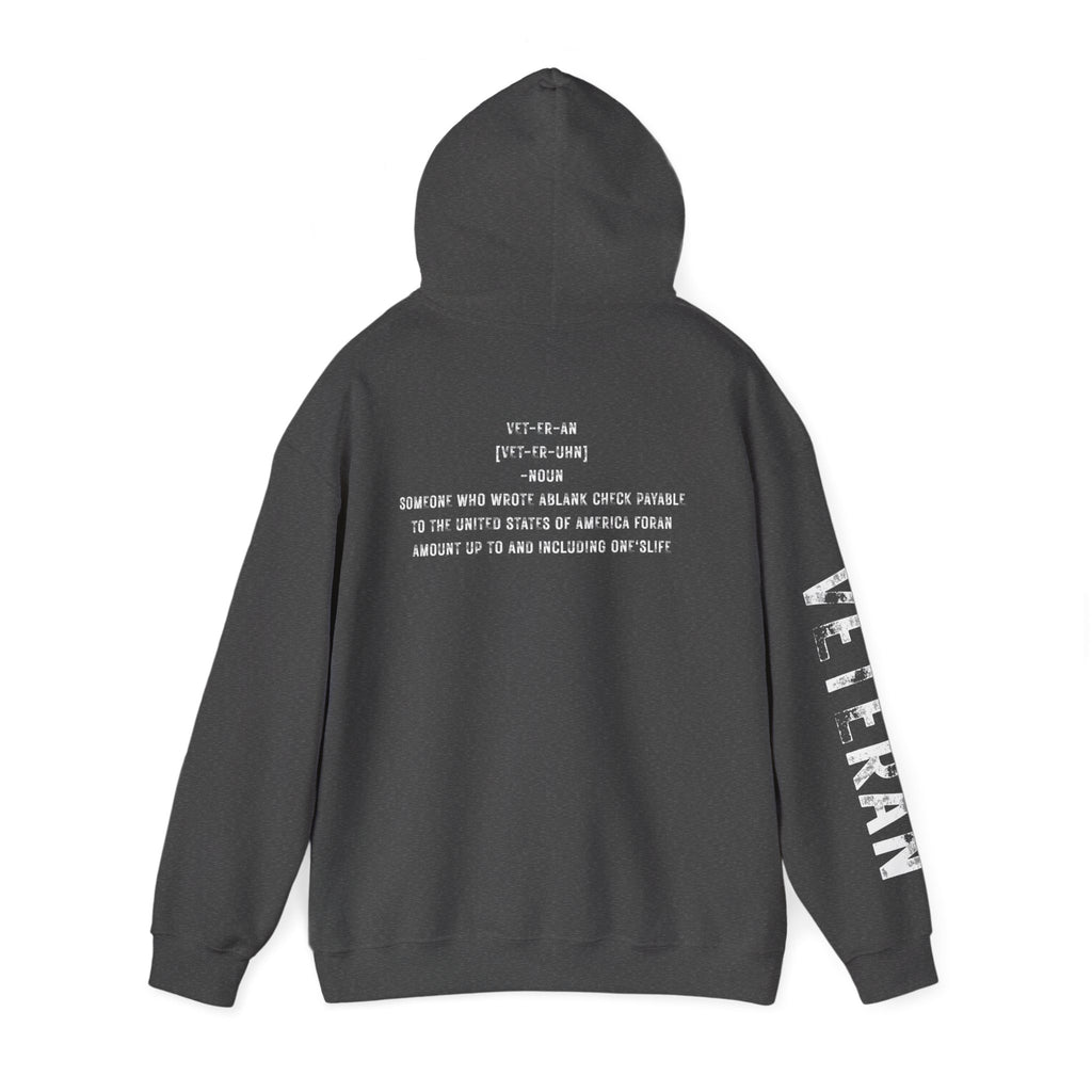 Veteran Patriotic Hoodie ~ Rebel Spirit Unisex Hoodie