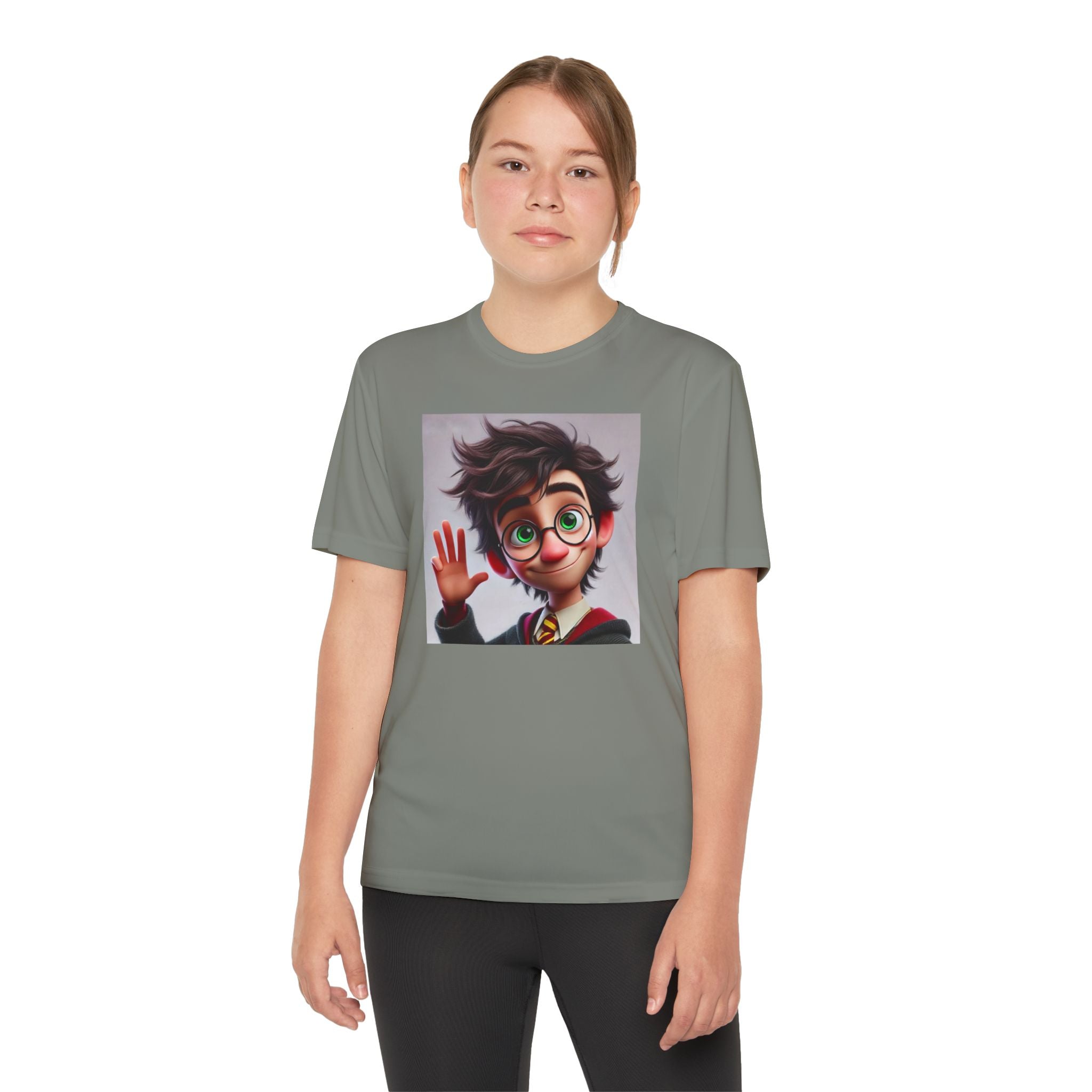 Youth Competitor Tee - Harry Potter, Wizard School Shirt, Magical Kids Top, Hogwarts Fan Gift, Sorcerer's Stone T-Shirt