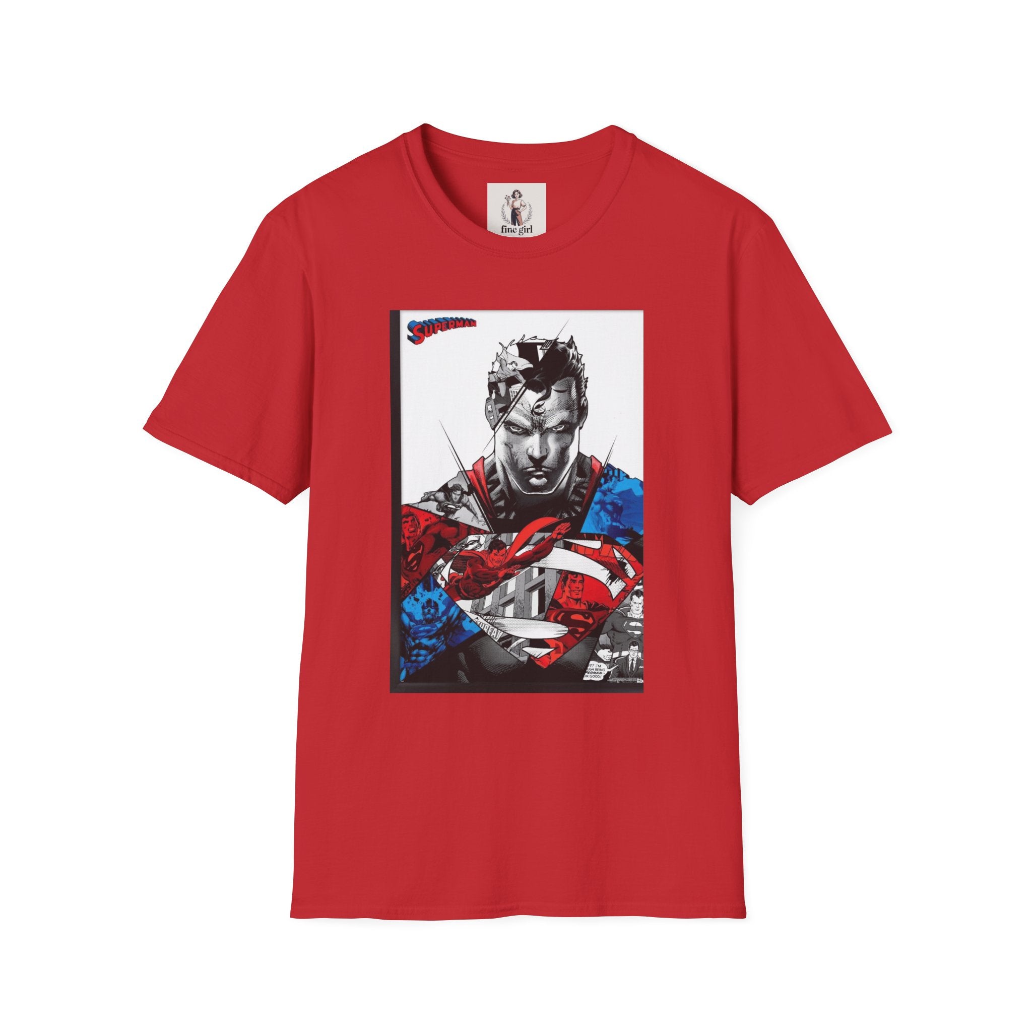 Superman Hero Unisex Softstyle T-Shirt