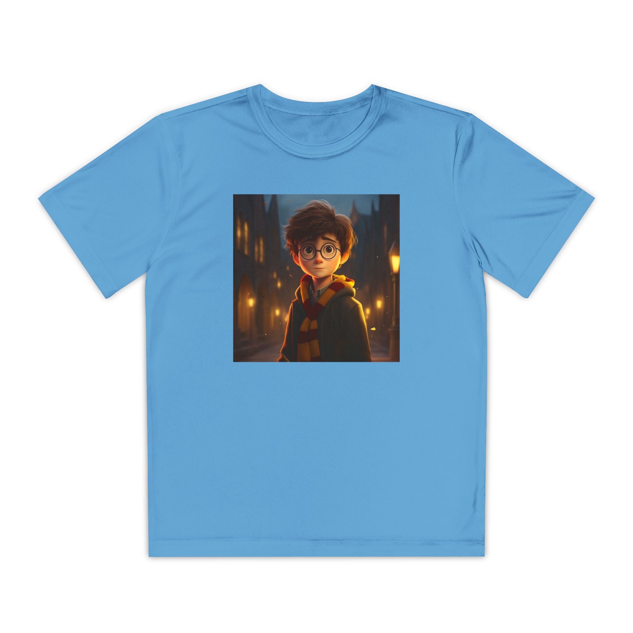 Youth Competitor Tee - Harry Potter, Wizard School Shirt, Magical Kids Top, Hogwarts Fan Gift, Sorcerer's Stone T-Shirt