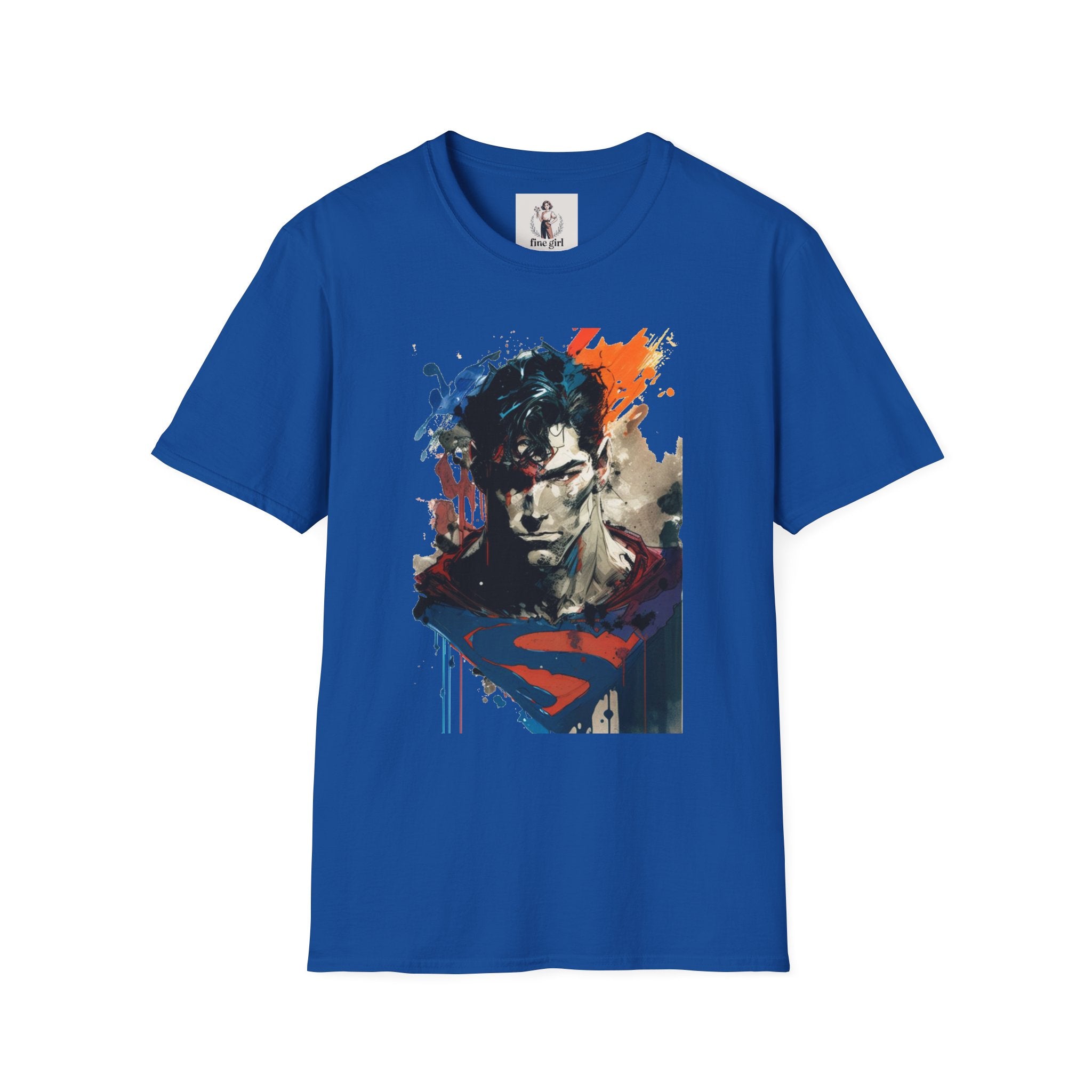 Superman Hero Unisex Softstyle T-Shirt