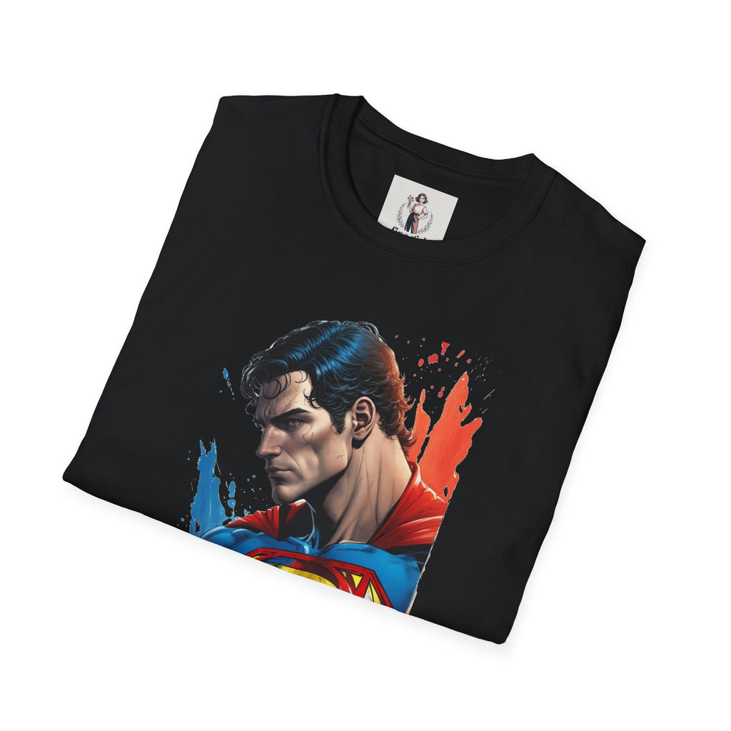 Superman Hero Unisex Softstyle T-Shirt