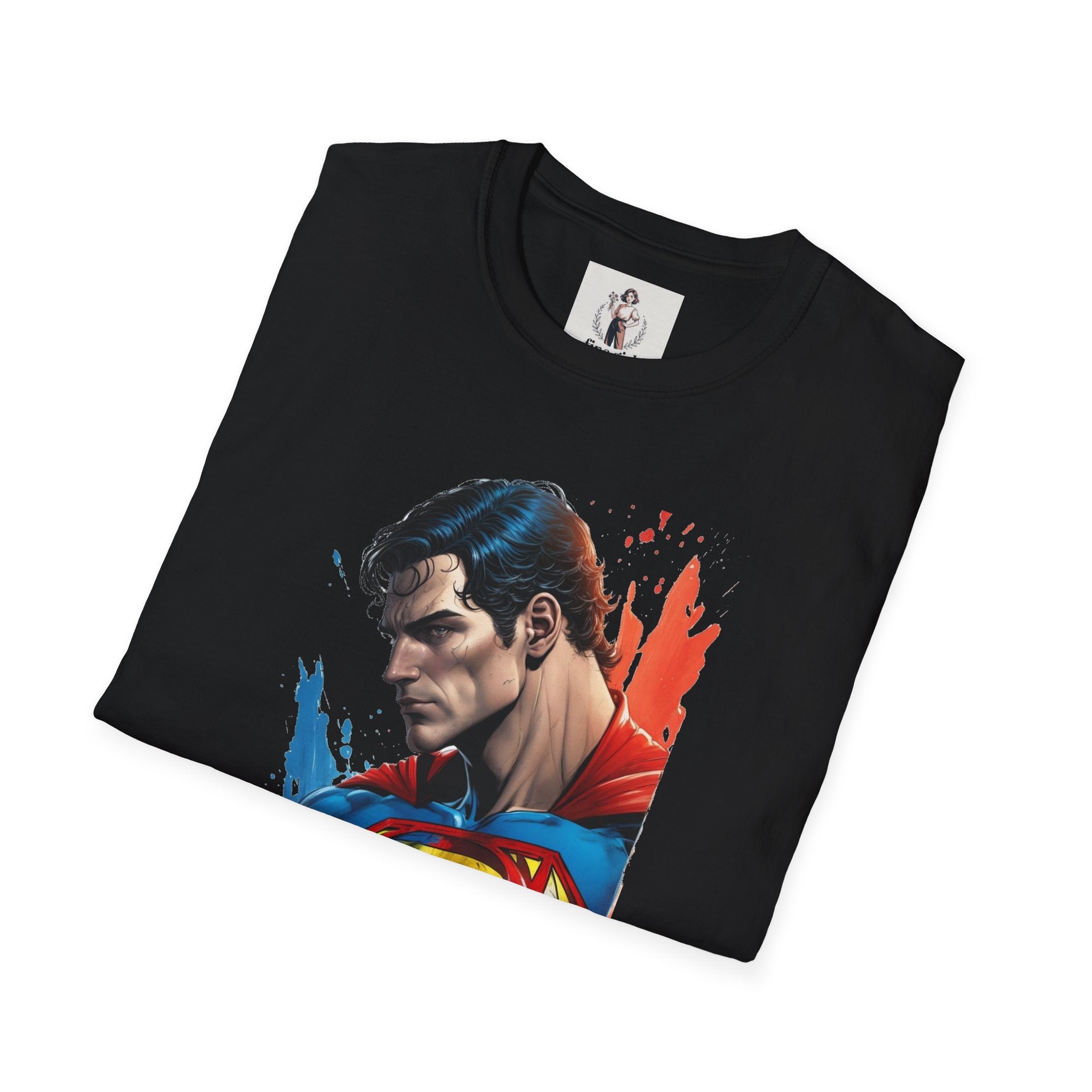 Superman Hero Unisex Softstyle T-Shirt