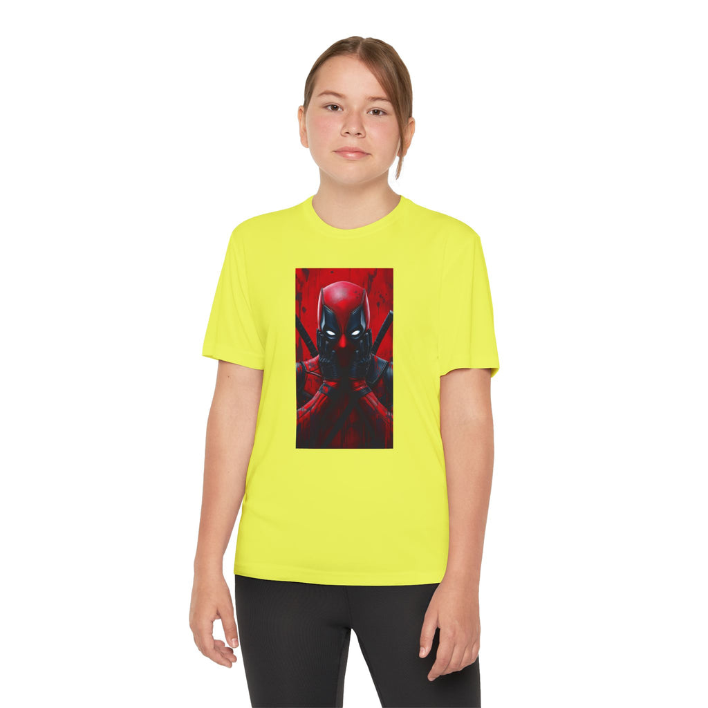 Deadpool Superhero Marvel Patriotic, Kids Graphic T-Shirt, Boys Hero Top, Girls Comic Book Clothing, Birthday