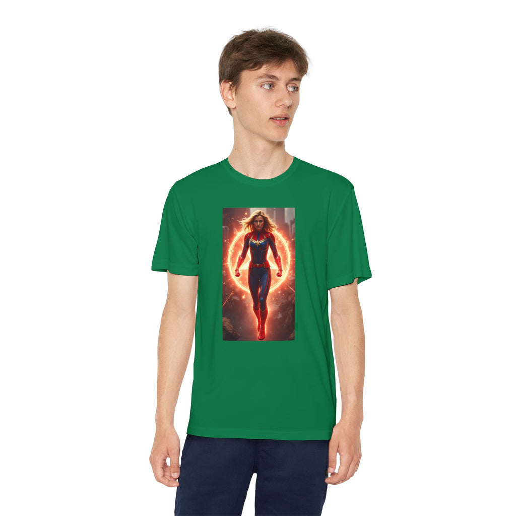 Advengers Youth T-Shirt Sports Graphic Tee, Cool Athletic Shirt for Kids, Perfect for Sports Events, Team Spirit