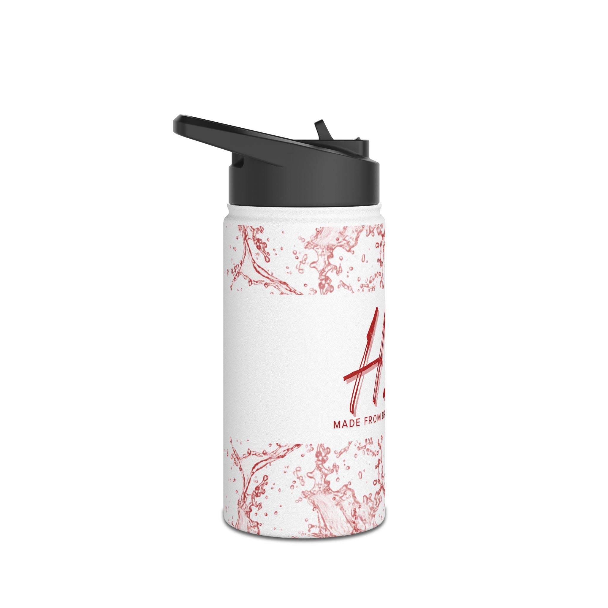 H2O Stainless Steel Water Bottle, Eco-Friendly Hydration for Travel, Sports, Yoga, Gifts, Outdoor Adventures