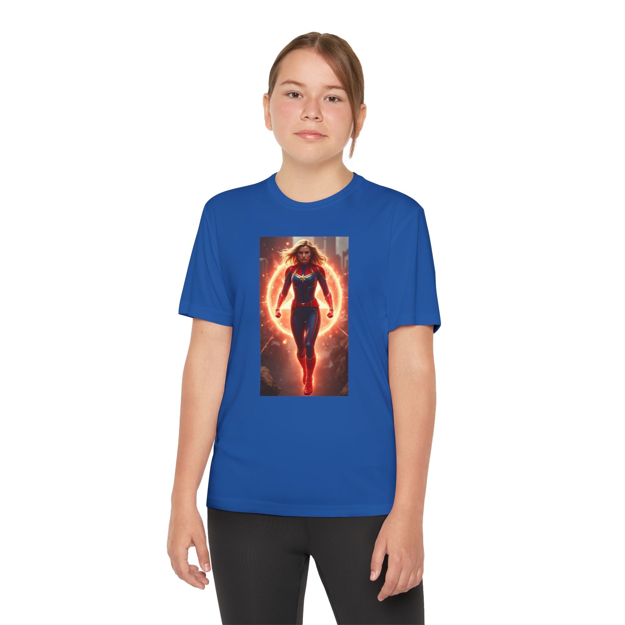 Advengers Youth T-Shirt Sports Graphic Tee, Cool Athletic Shirt for Kids, Perfect for Sports Events, Team Spirit