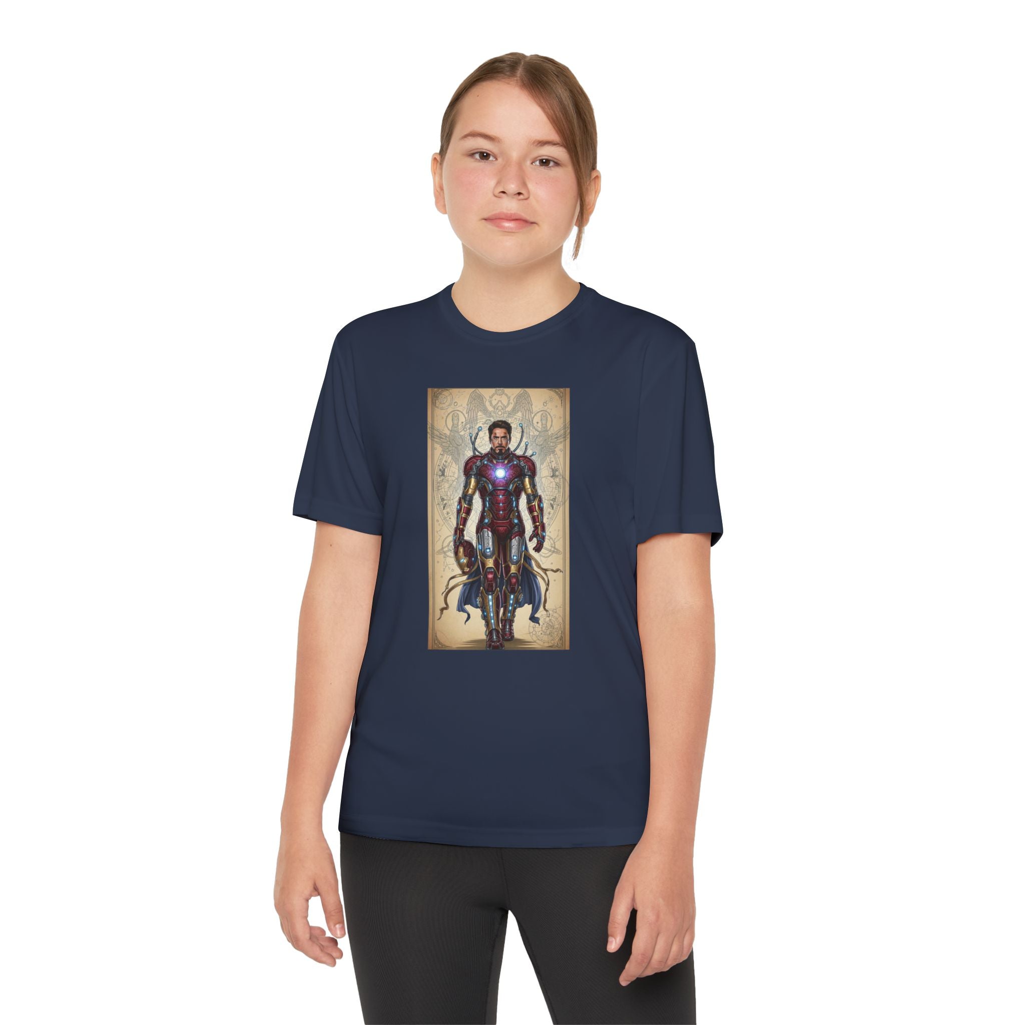 Advengers Youth T-Shirt Sports Graphic Tee, Cool Athletic Shirt for Kids, Perfect for Sports Events, Team Spirit