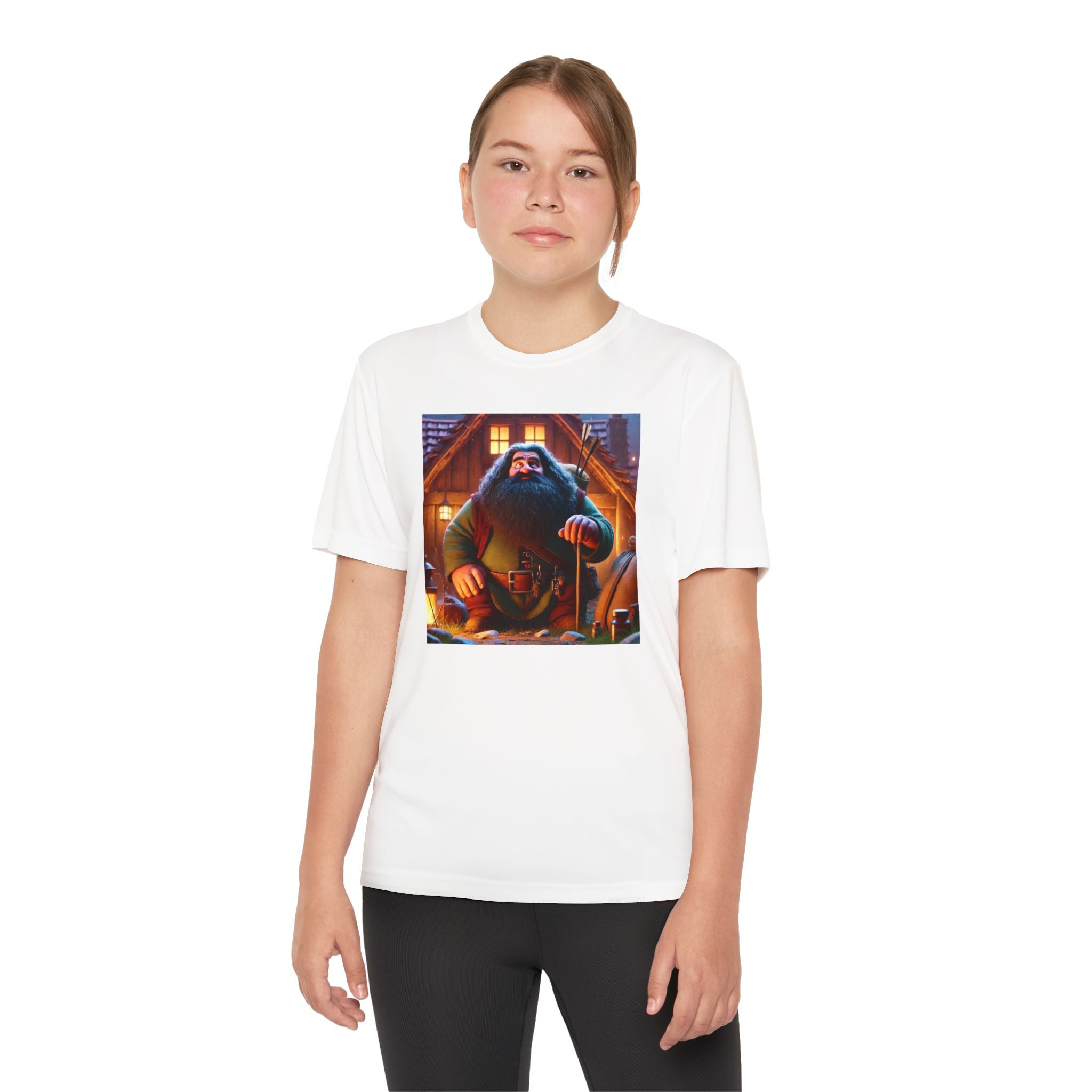 Youth Competitor Tee - Harry Potter, Wizard School Shirt, Magical Kids Top, Hogwarts Fan Gift, Sorcerer's Stone T-Shirt