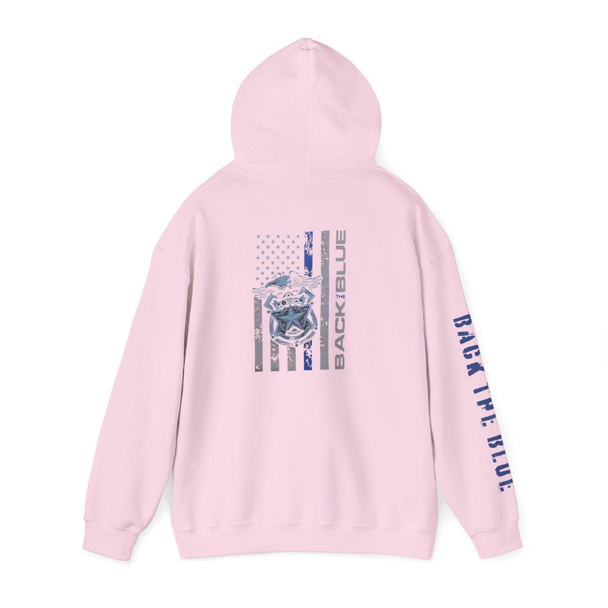 Patriotic Hoodie - Thin Blue Line Unisex Blend