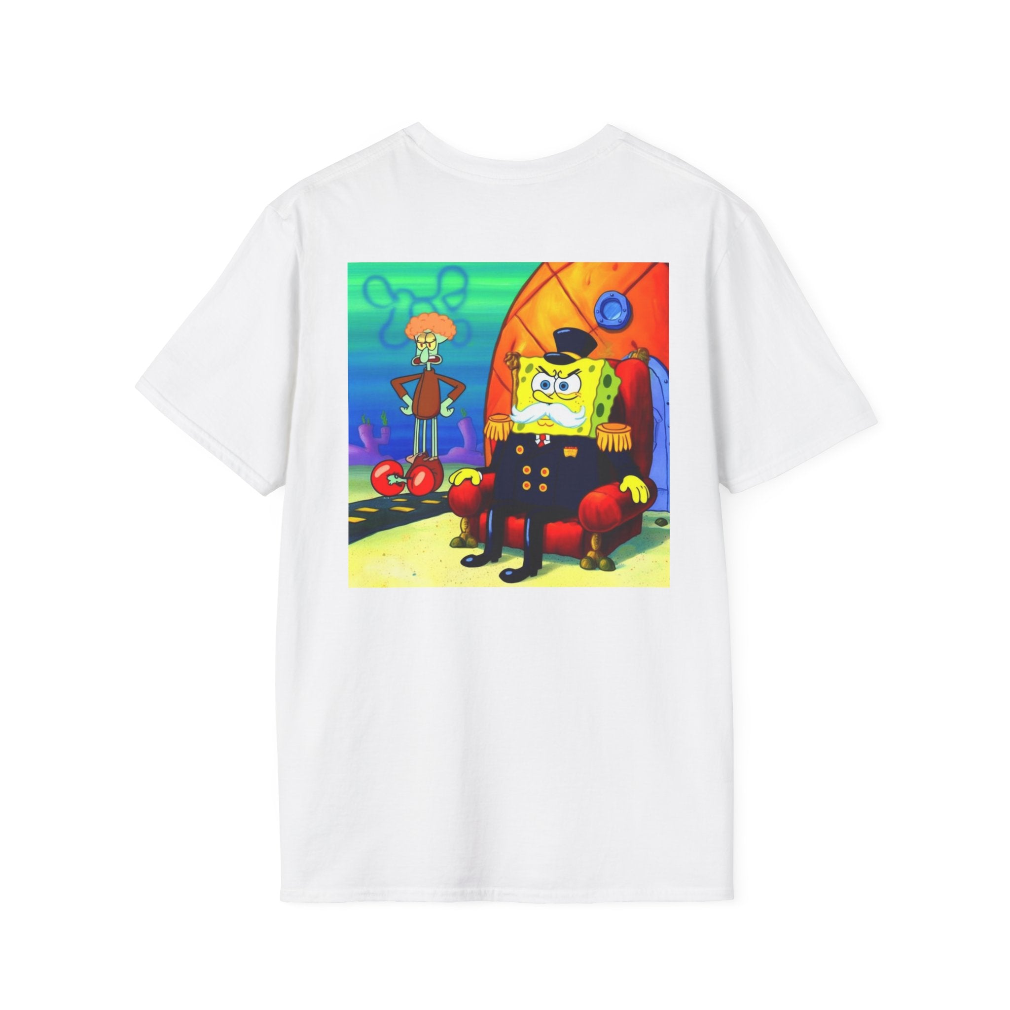 SpongeBob SquarePants Kids T-Shirt, Mr Krabs Squidward Patrick Star Youth Tee, Nickelodeon Children's TV Shirt, Unisex Softstyle
