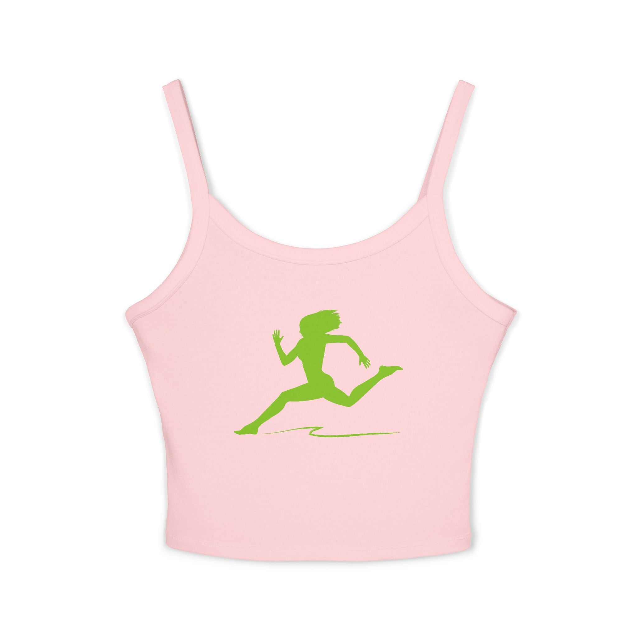 Running Woman Tank Top, Athletic Workout Top, Fitness Sleeveless Shirt, Jogging Muscle Tee, Exercise Gym Cami