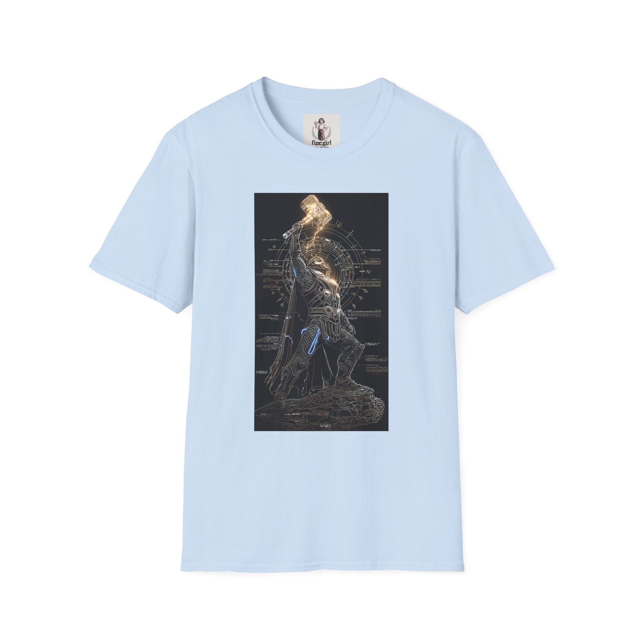 Thor Superhero Marvel Unisex Softstyle T-Shirt, Comic Book Tee, Geeky Clothing, Cosplay Costume Top