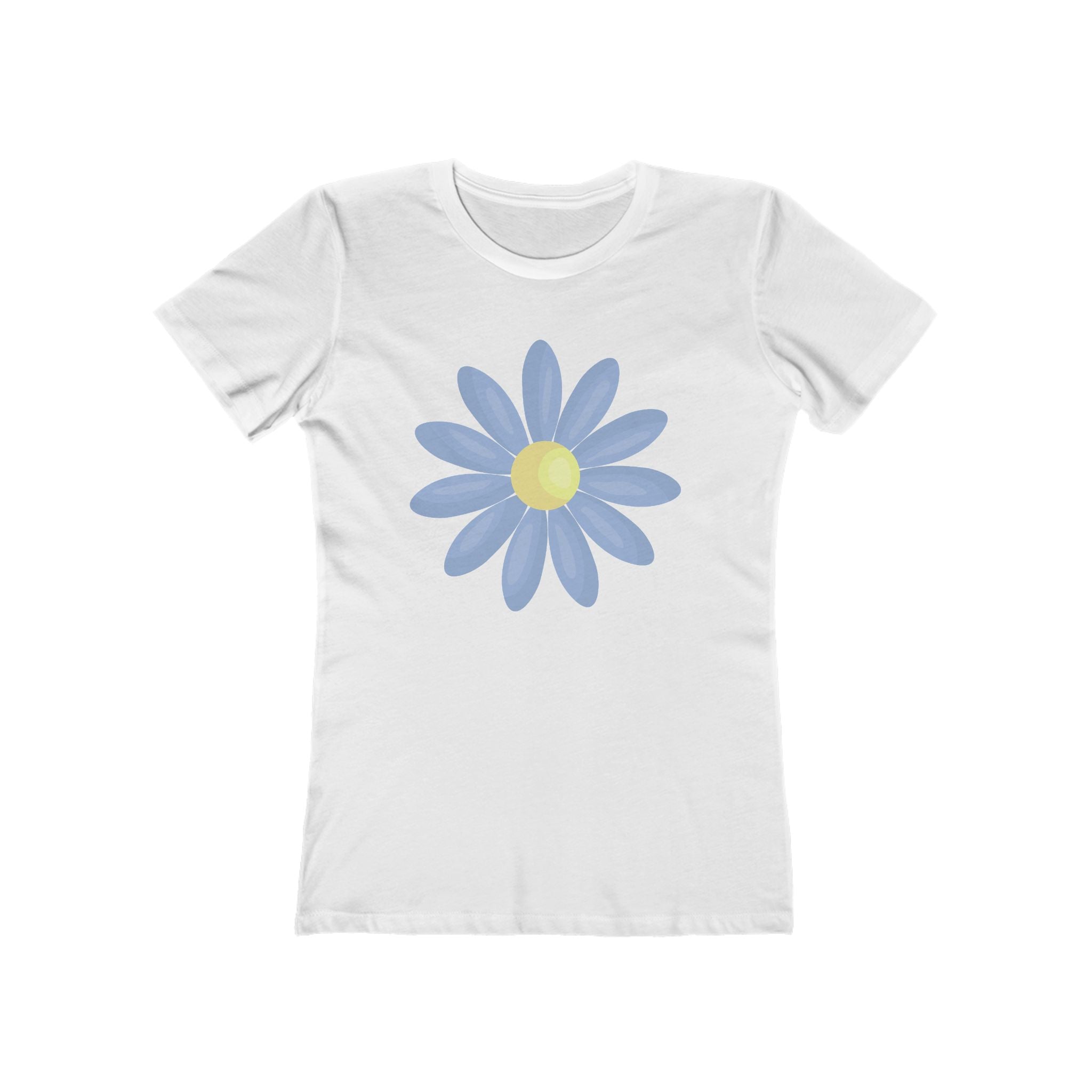 Flower Women's Tshirt, Floral Graphic Tee, Casual Top for Her, Spring Blossom Shirt, Botanical Print Blouse