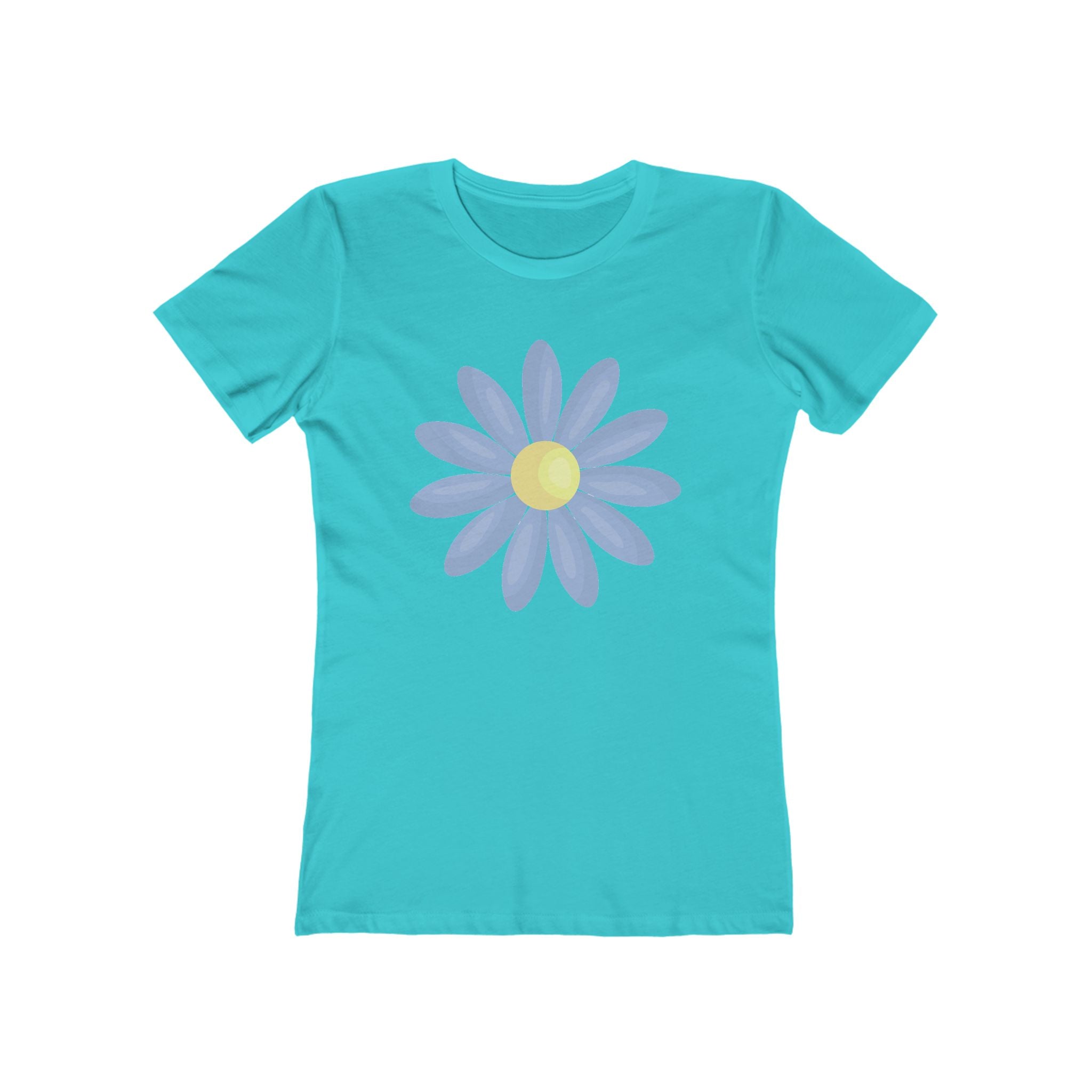 Flower Women's Tshirt, Floral Graphic Tee, Casual Top for Her, Spring Blossom Shirt, Botanical Print Blouse