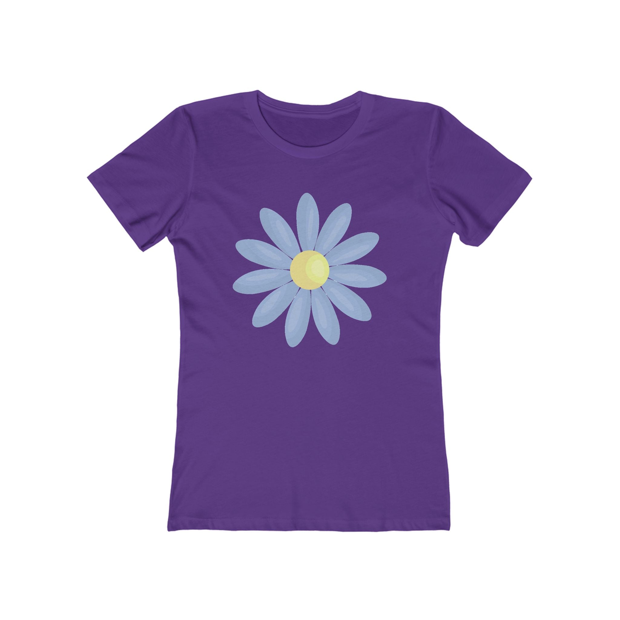 Flower Women's Tshirt, Floral Graphic Tee, Casual Top for Her, Spring Blossom Shirt, Botanical Print Blouse