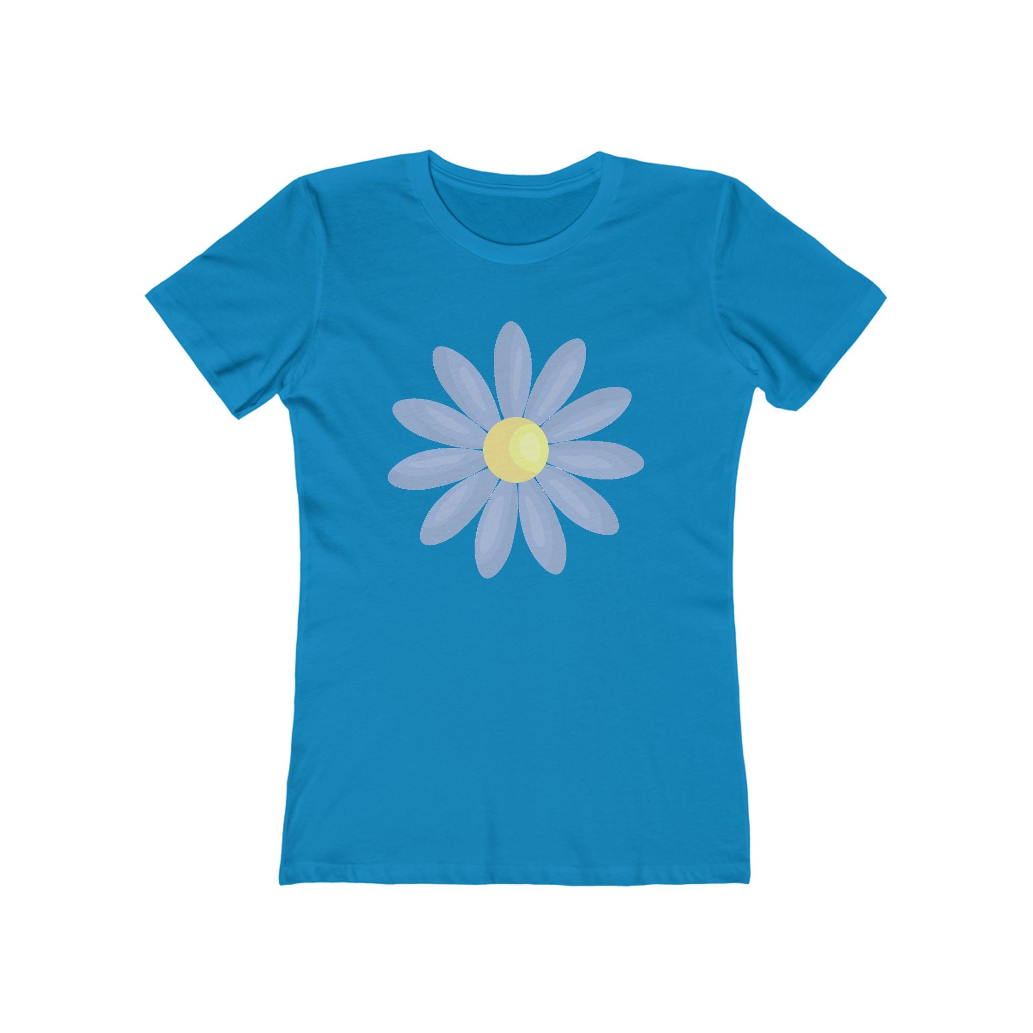 Flower Women's Tshirt, Floral Graphic Tee, Casual Top for Her, Spring Blossom Shirt, Botanical Print Blouse