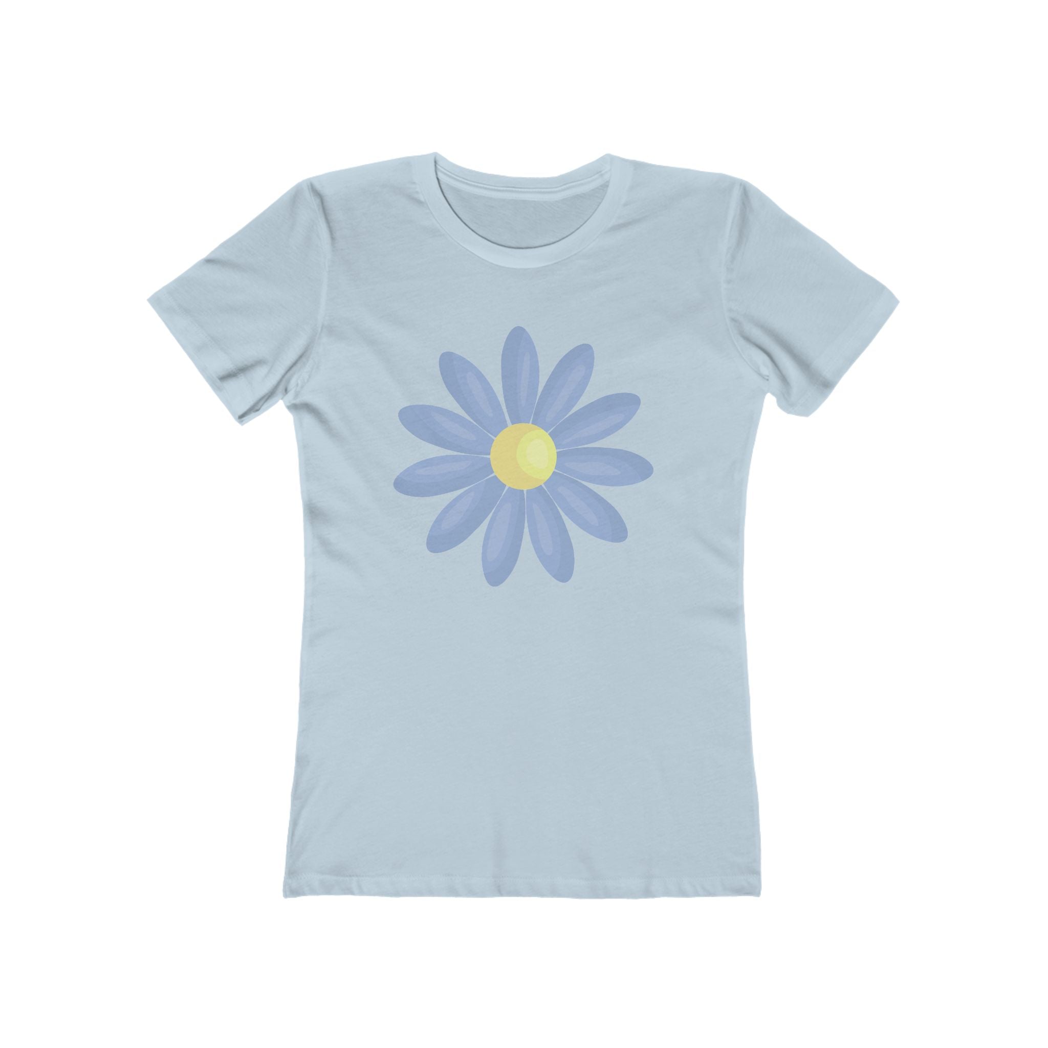 Flower Women's Tshirt, Floral Graphic Tee, Casual Top for Her, Spring Blossom Shirt, Botanical Print Blouse