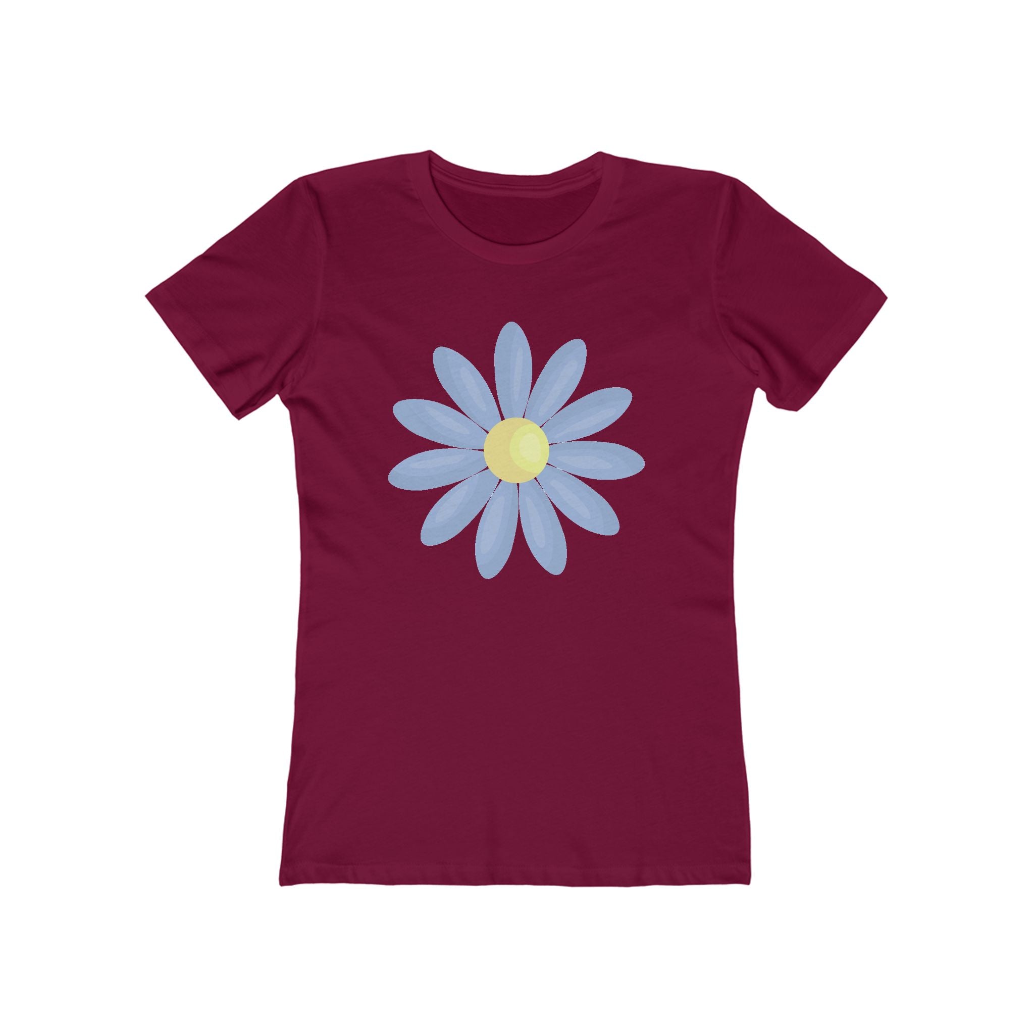 Flower Women's Tshirt, Floral Graphic Tee, Casual Top for Her, Spring Blossom Shirt, Botanical Print Blouse