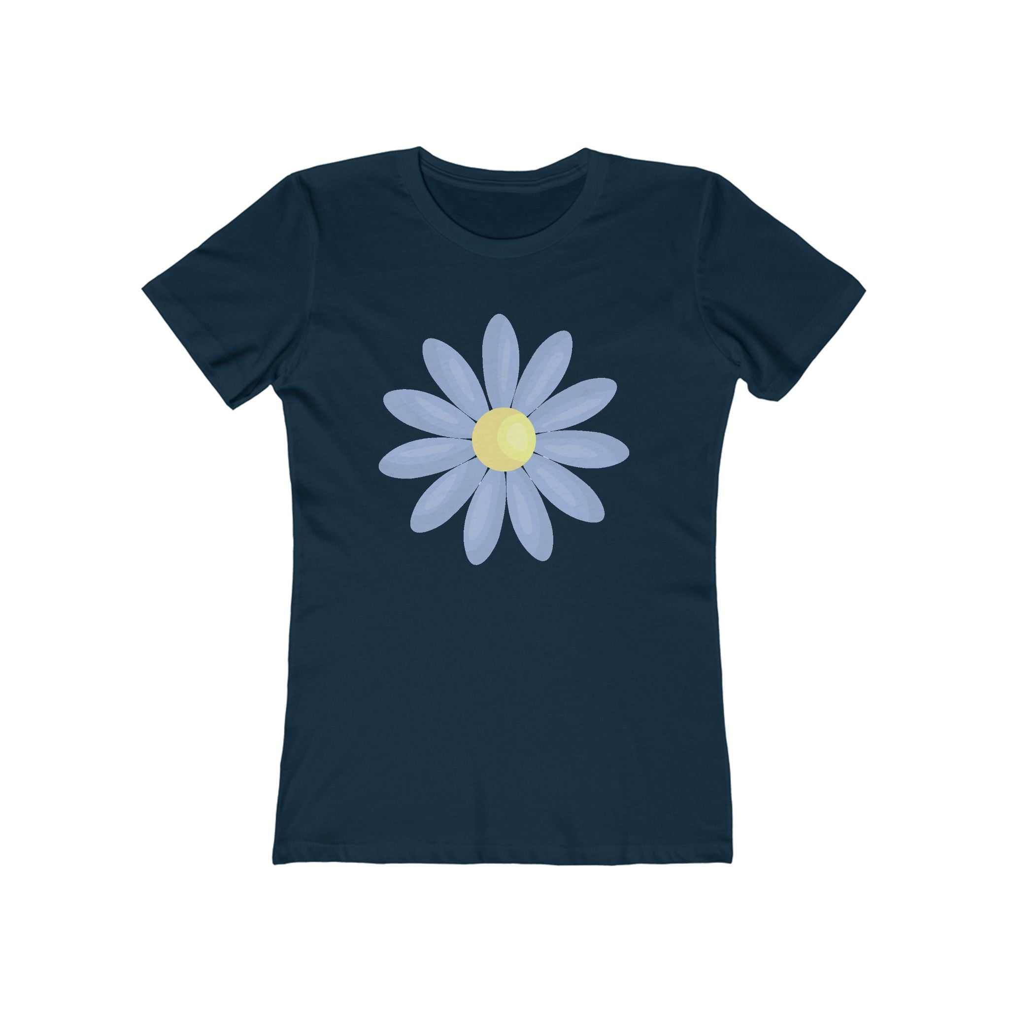 Flower Women's Tshirt, Floral Graphic Tee, Casual Top for Her, Spring Blossom Shirt, Botanical Print Blouse