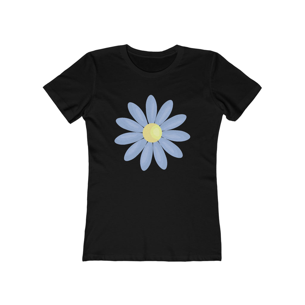 Flower Women's Tshirt, Floral Graphic Tee, Casual Top for Her, Spring Blossom Shirt, Botanical Print Blouse