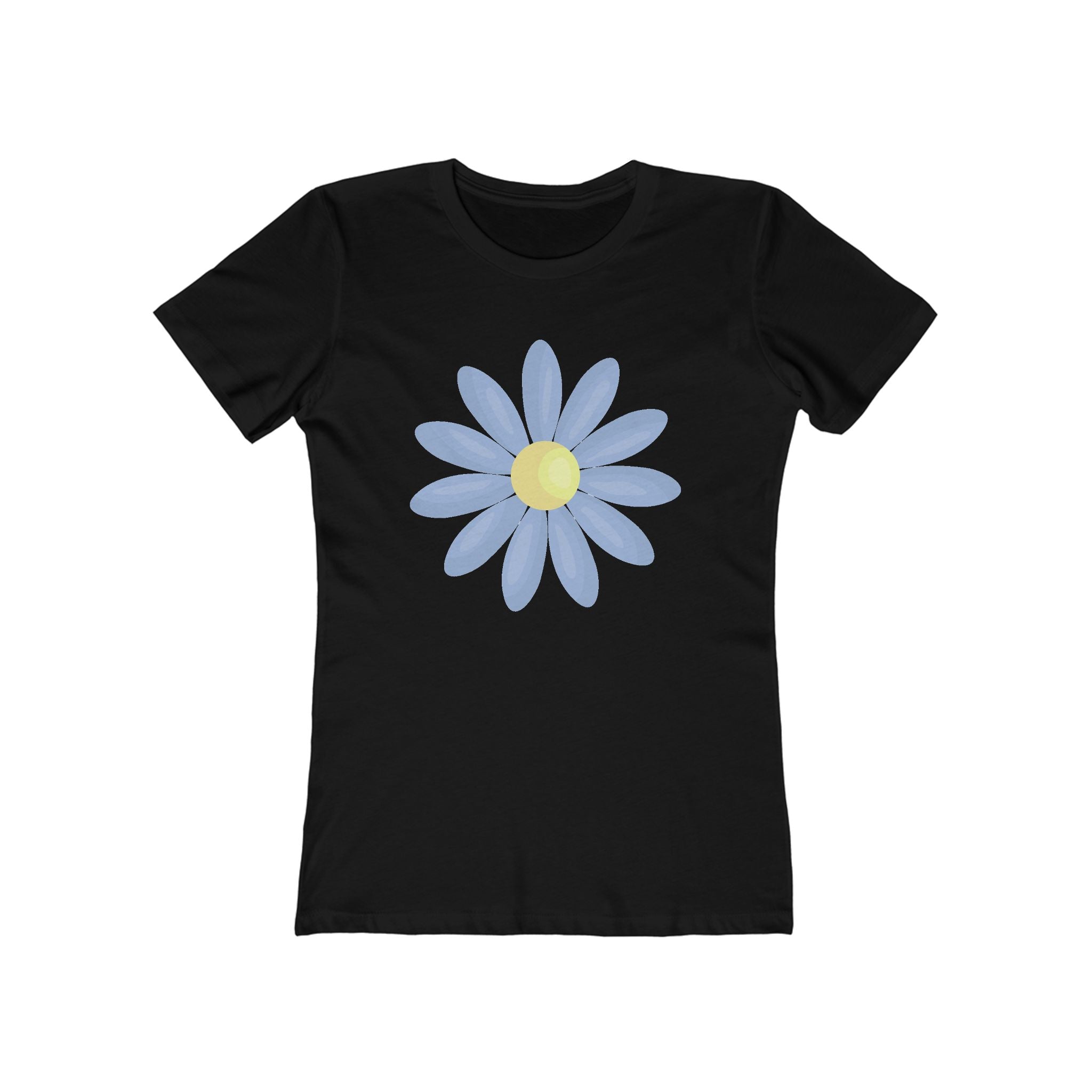 Flower Women's Tshirt, Floral Graphic Tee, Casual Top for Her, Spring Blossom Shirt, Botanical Print Blouse