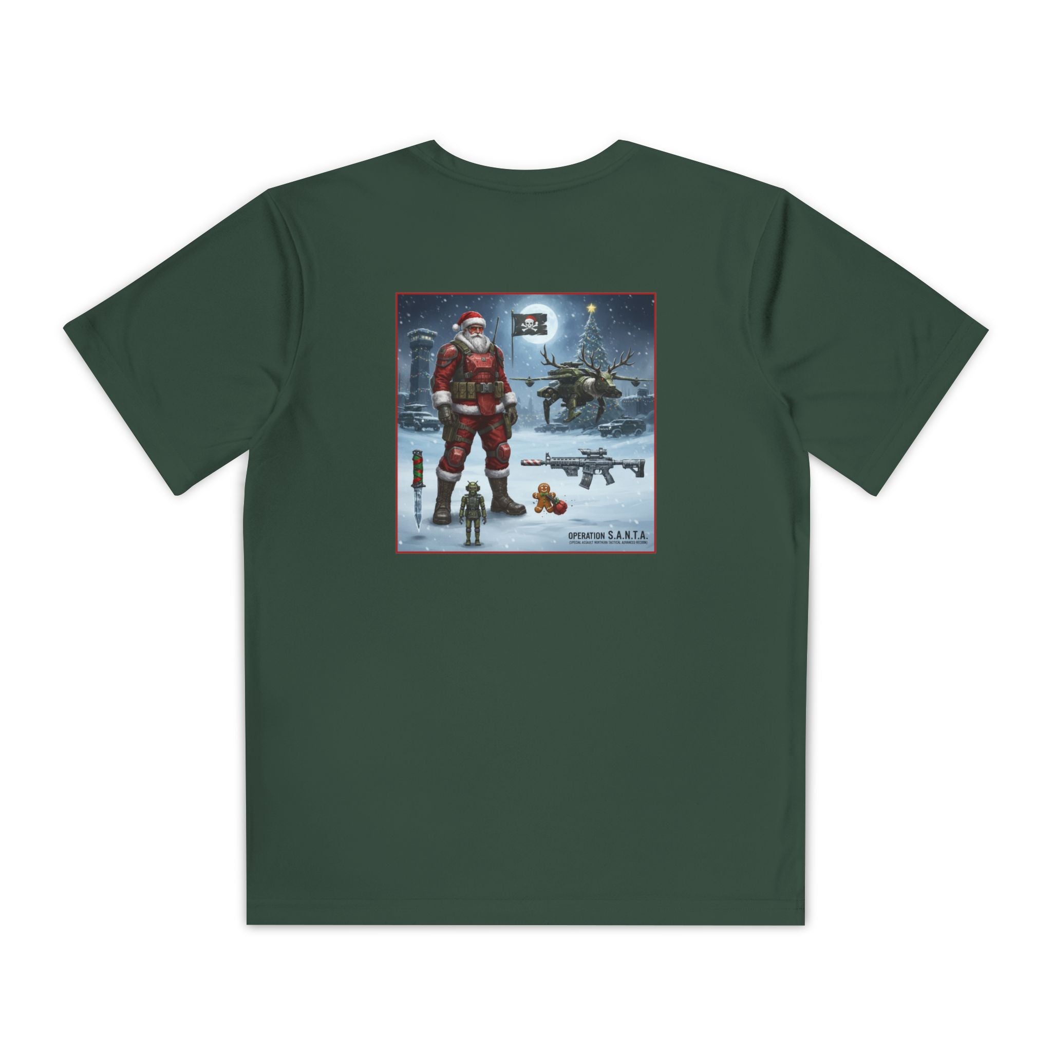 Yule Guard Patriotic Christmas Holiday ~ Youth T-Shirt, Unisex Softstyle T-Shirt