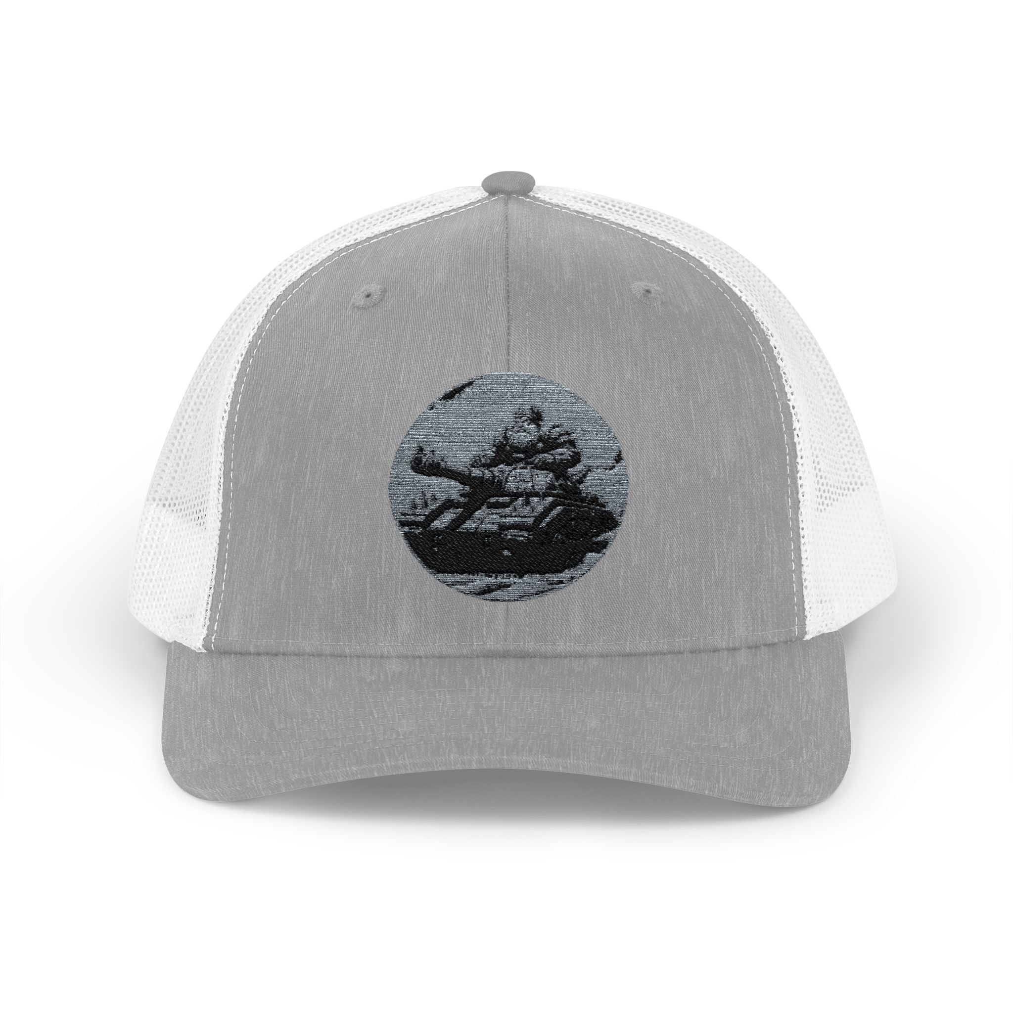 Santa Claus On A Tank Christmas Patriotic, Trucker Cap, Patriotic hat, Truckers Hat, Patriotic Accessories