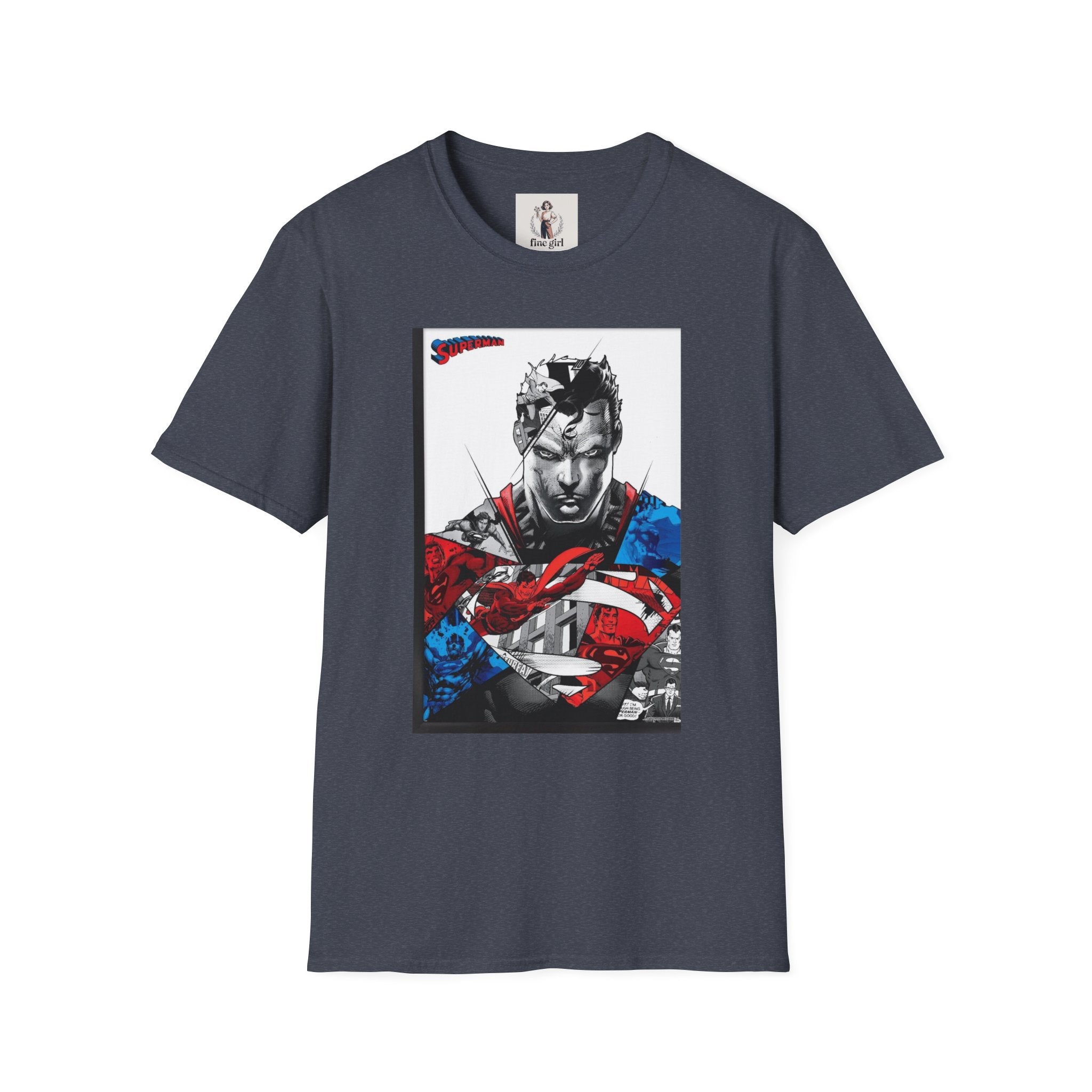 Superman Hero Unisex Softstyle T-Shirt