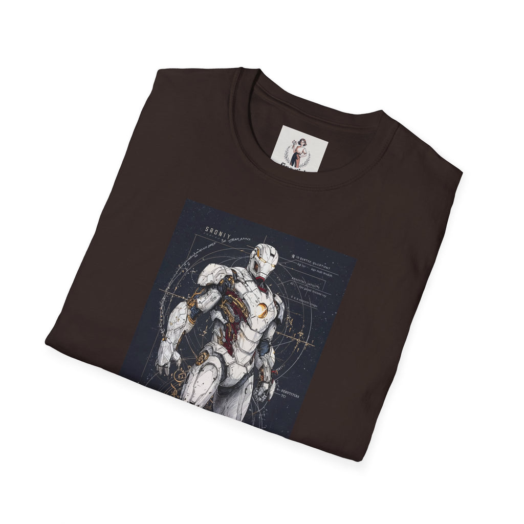 Ironman Superhero Marvel Unisex Softstyle T-Shirt, Comic Book Tee, Geeky Clothing, Cosplay Costume Top
