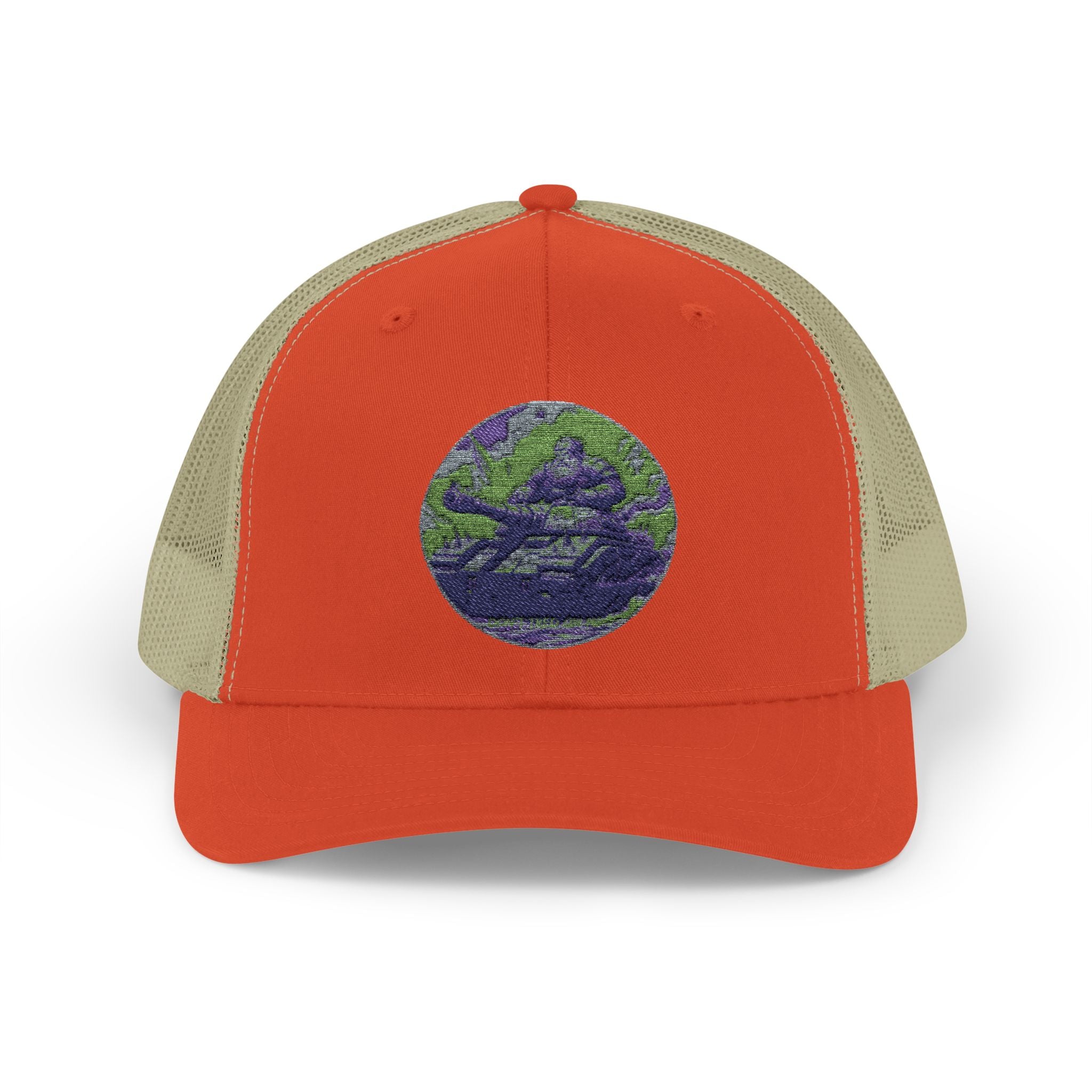 Santa Claus On A Tank Christmas Patriotic, Trucker Cap, Patriotic hat, Truckers Hat, Patriotic Accessories
