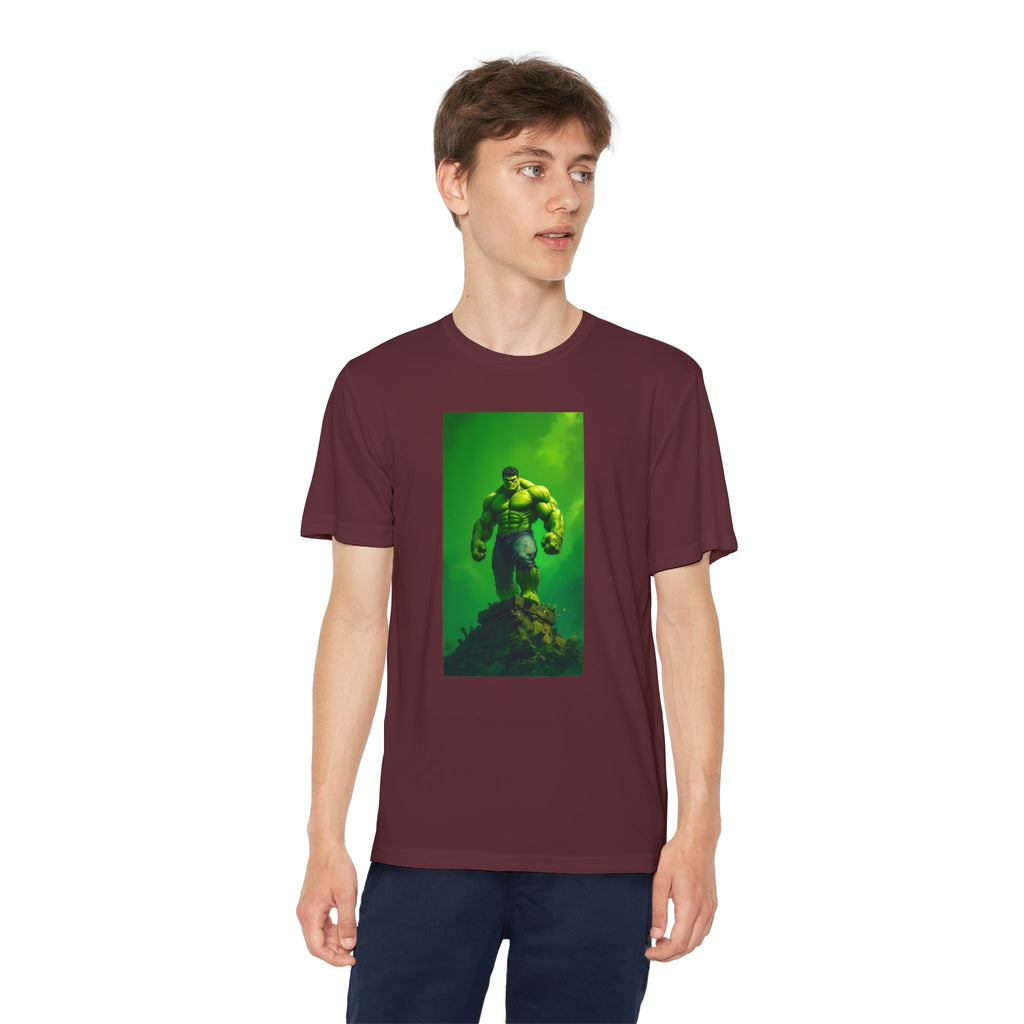 The Incredible Hulk Superhero Marvel Patriotic, Kids Graphic T-Shirt, Boys Hero Top, Girls Comic Book Clothing, Birthday