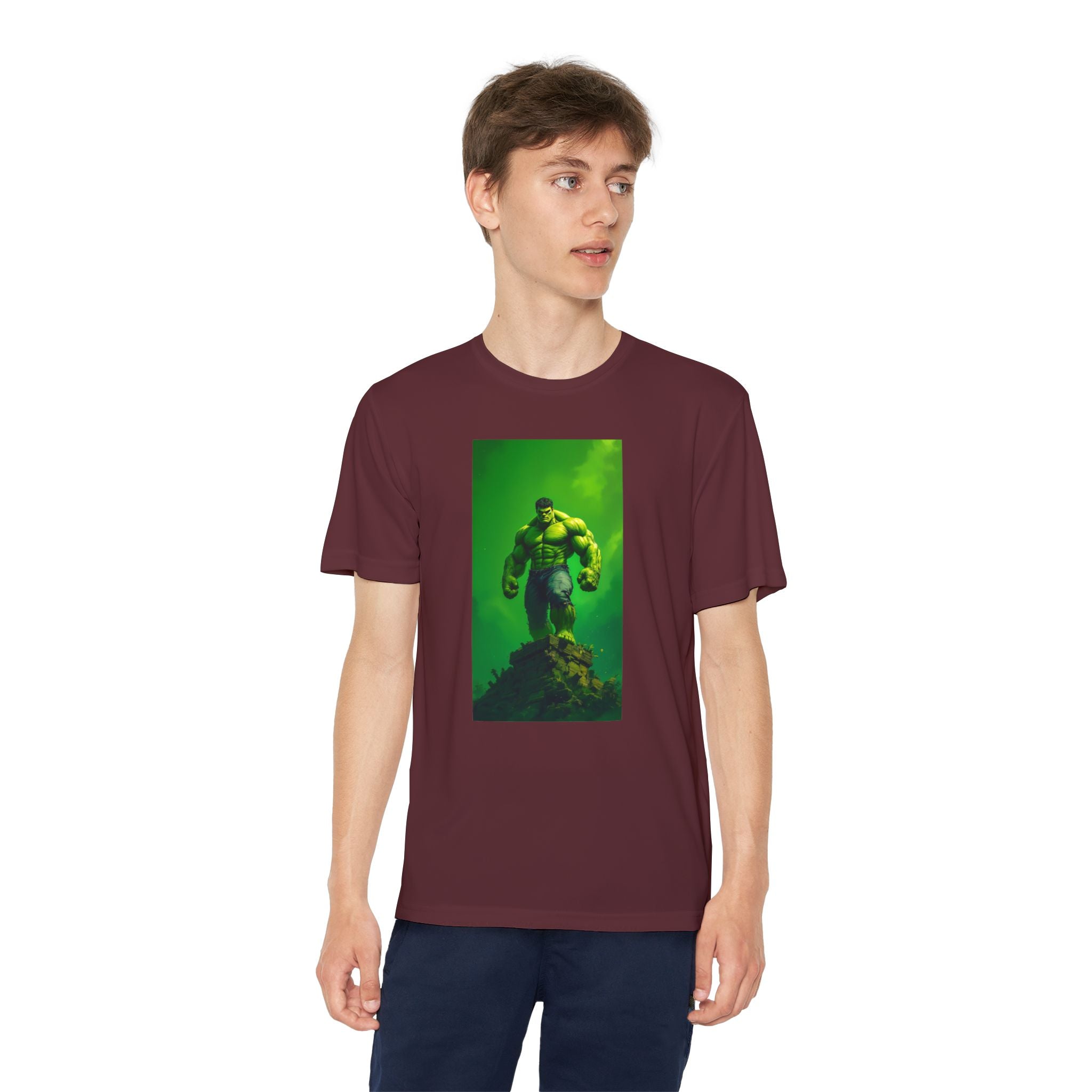The Incredible Hulk Superhero Marvel Patriotic, Kids Graphic T-Shirt, Boys Hero Top, Girls Comic Book Clothing, Birthday