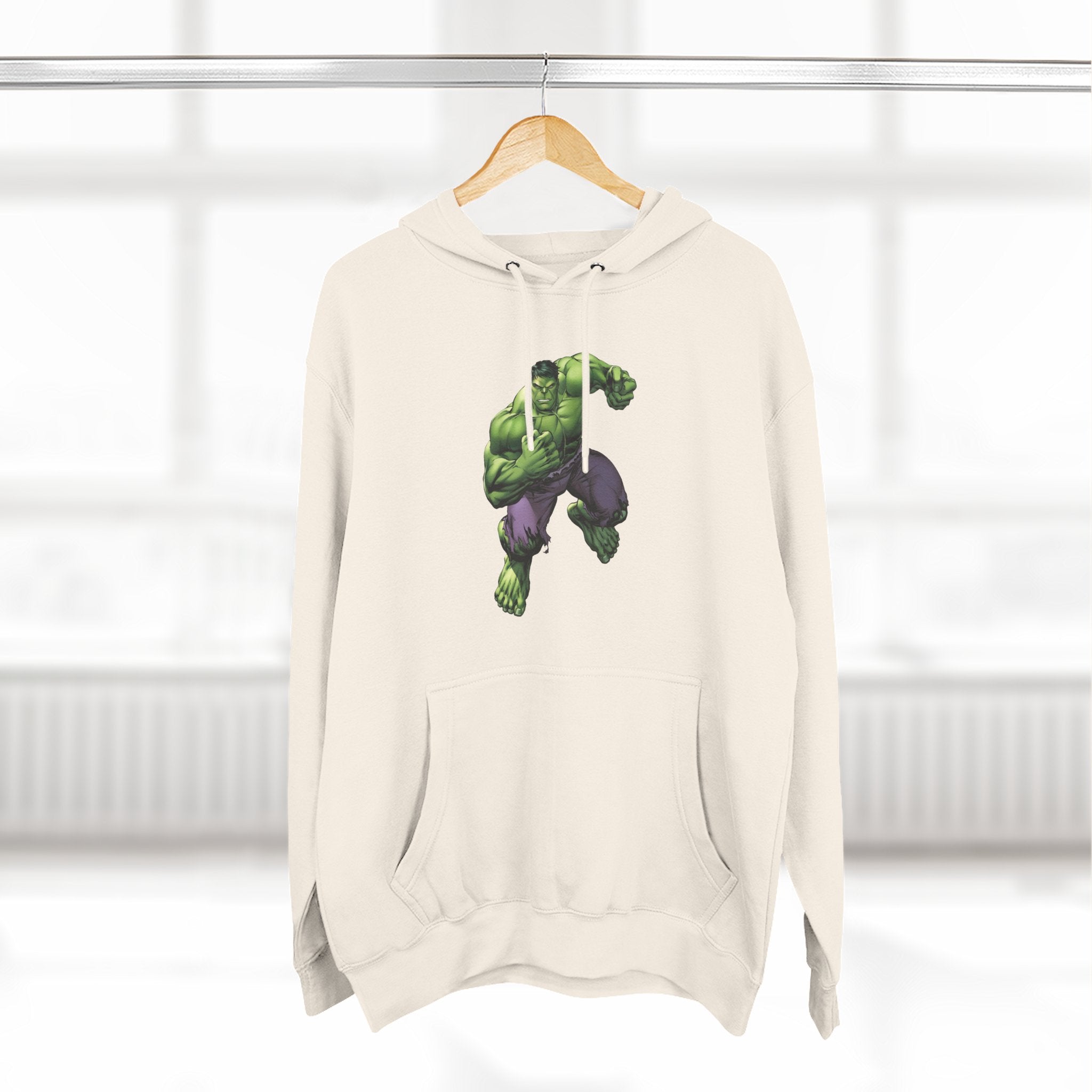 The Incredible Hulk Three-Panel Fleece Hoodie