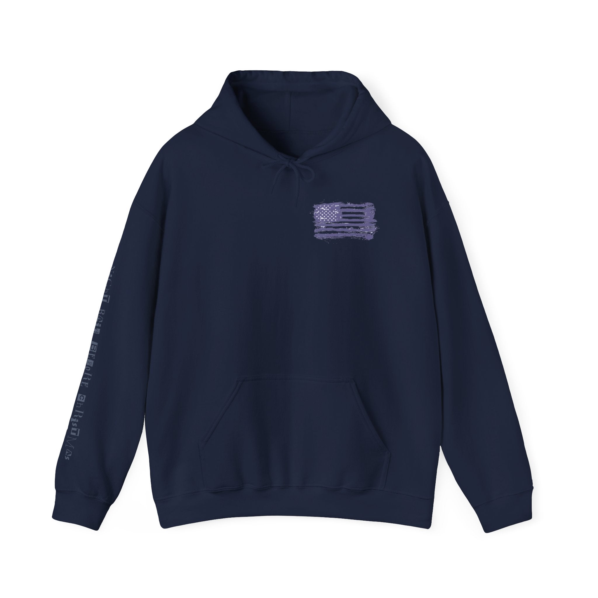 Night Raid Before Christmas Patriotic Hoodie Rebel Spirit Unisex Hoodie