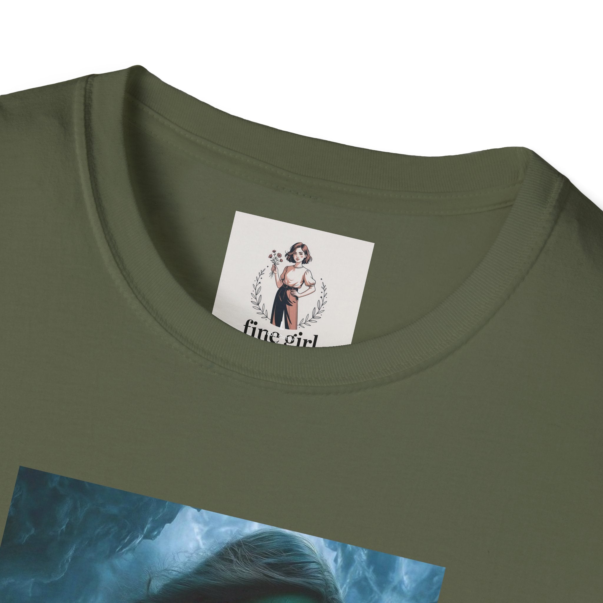 Gamora From Gardians Of The Galaxy Superhero Marvel Unisex Softstyle T-Shirt, Comic Book Tee, Geeky Clothing, Cosplay Costume Top