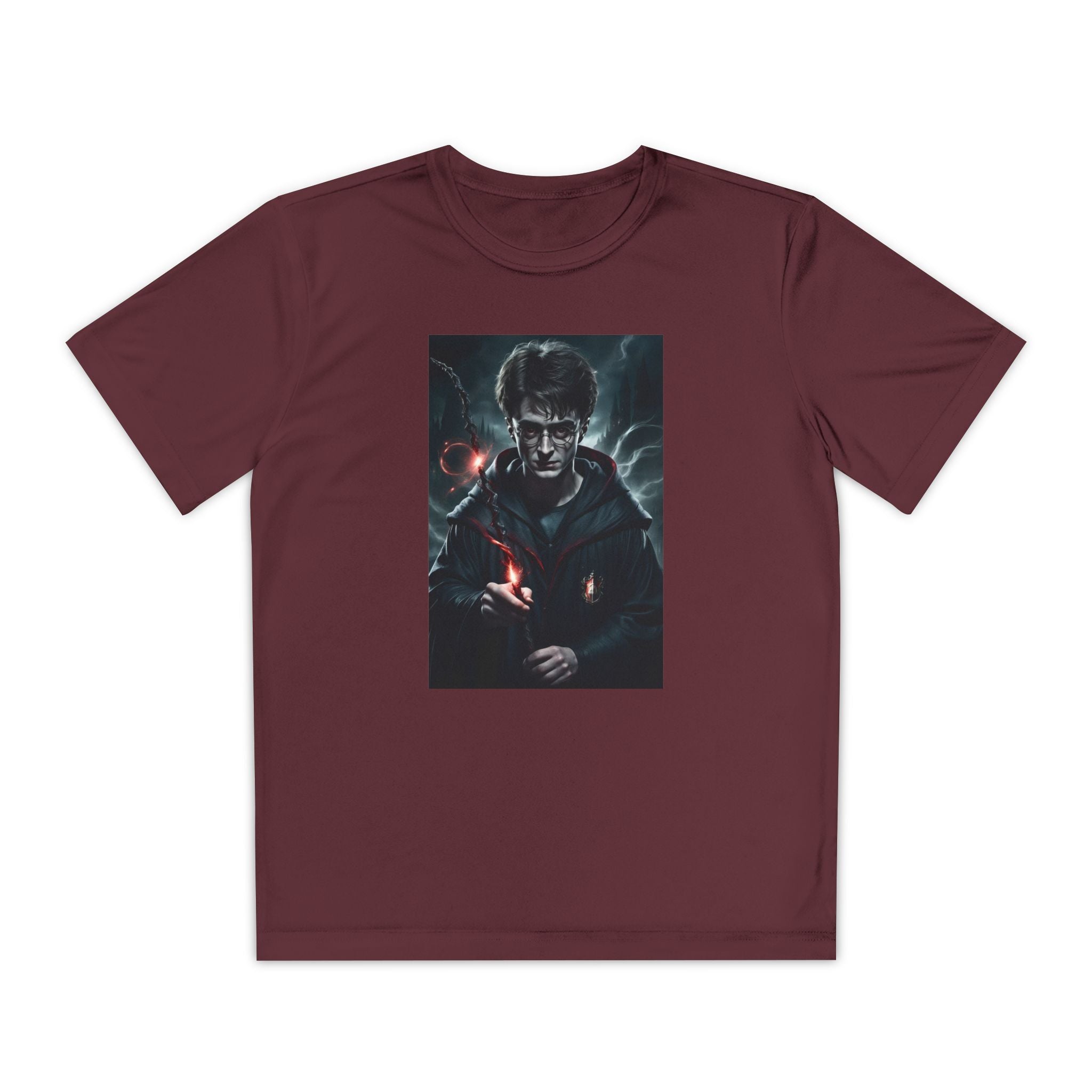 Youth Competitor Tee - Harry Potter, Wizard School Shirt, Magical Kids Top, Hogwarts Fan Gift, Sorcerer's Stone T-Shirt